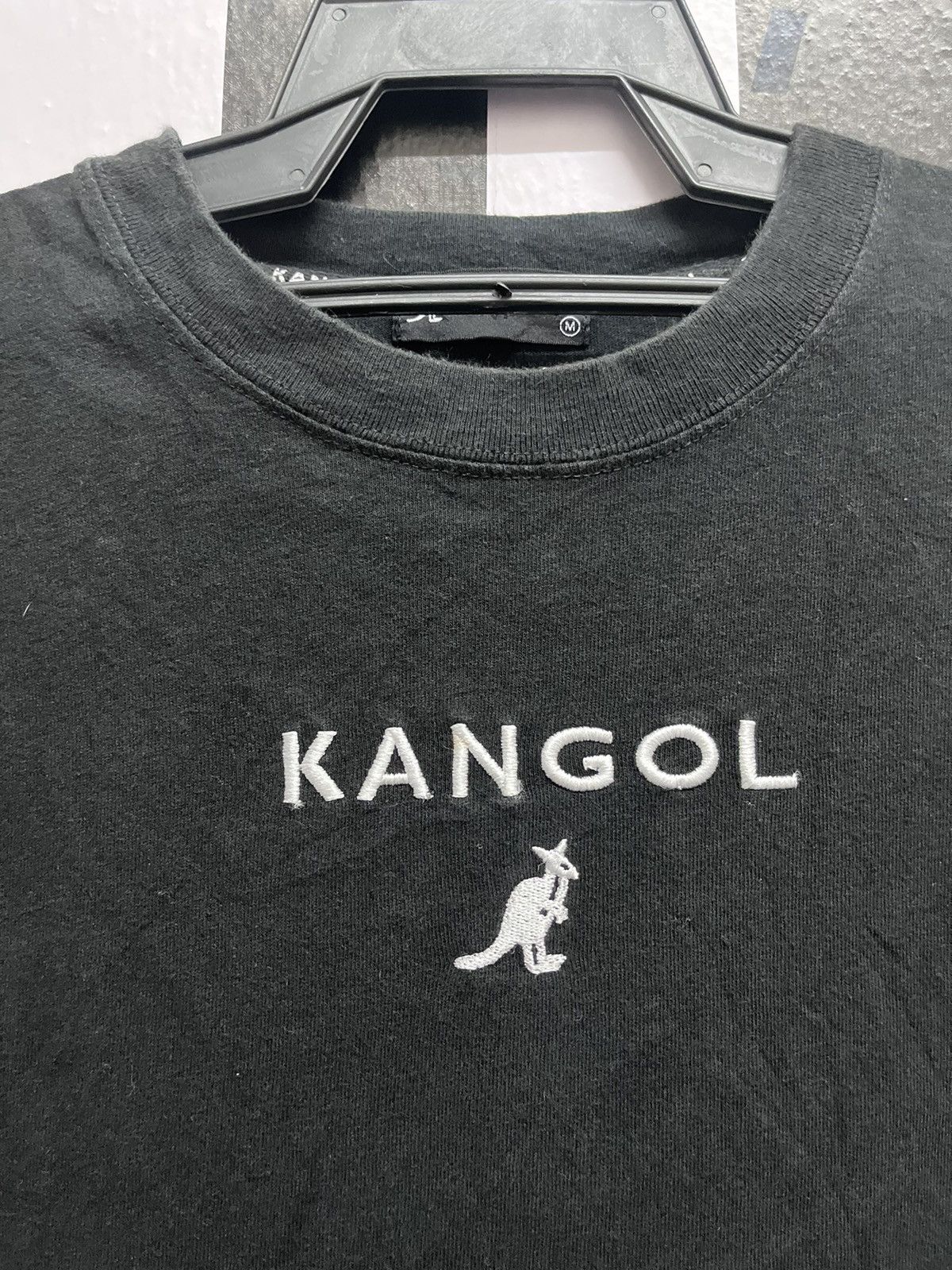 Kangol × Rap Tees × Vintage Vintage Kangol Embroidered Logo Oversized Tee Size US M / EU 48-50 / 2 - 2 Thumbnail