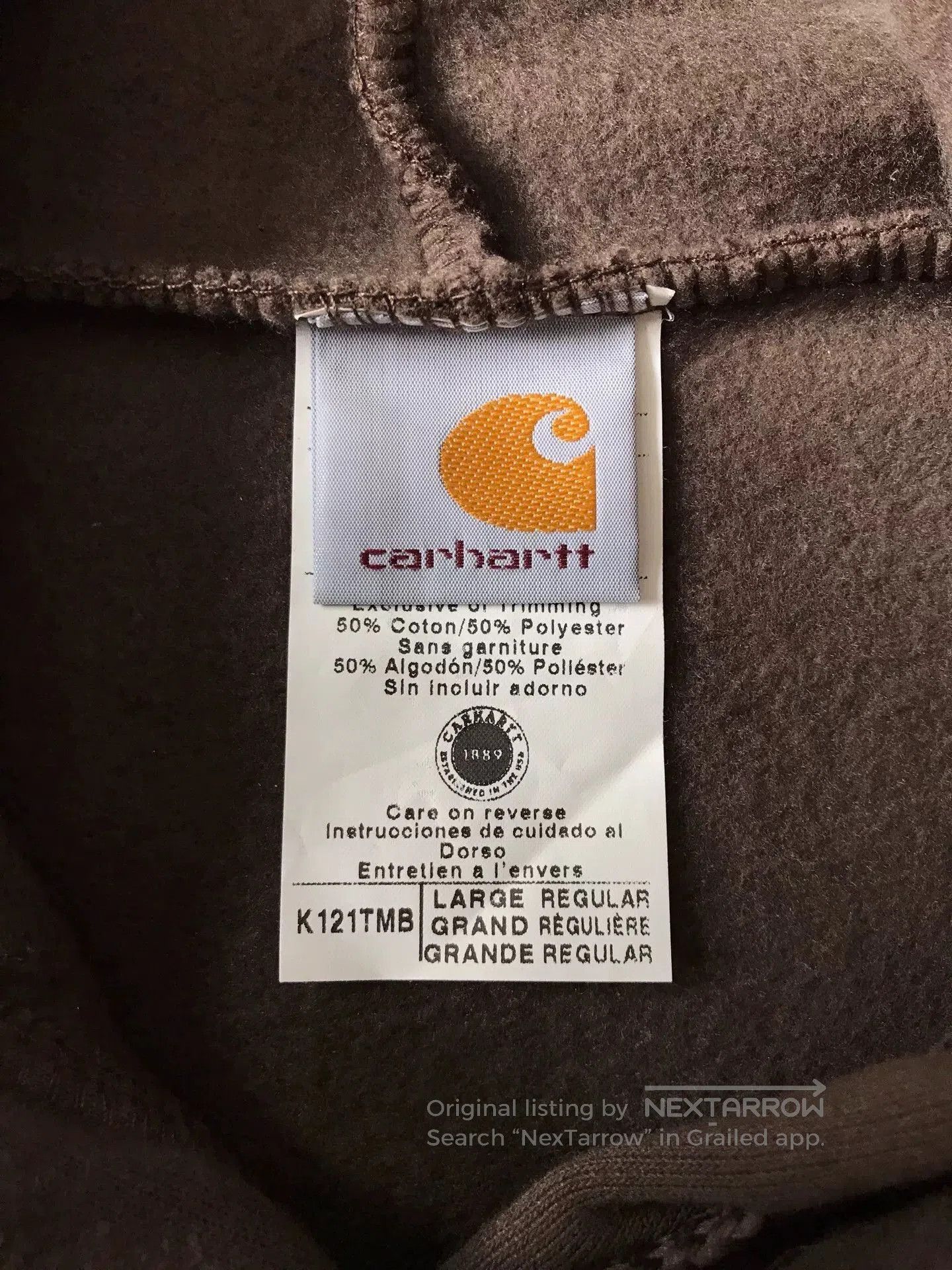 Carhartt Carhartt K121 TMB Hoodie. Size US L / EU 52-54 / 3 - 8 Thumbnail