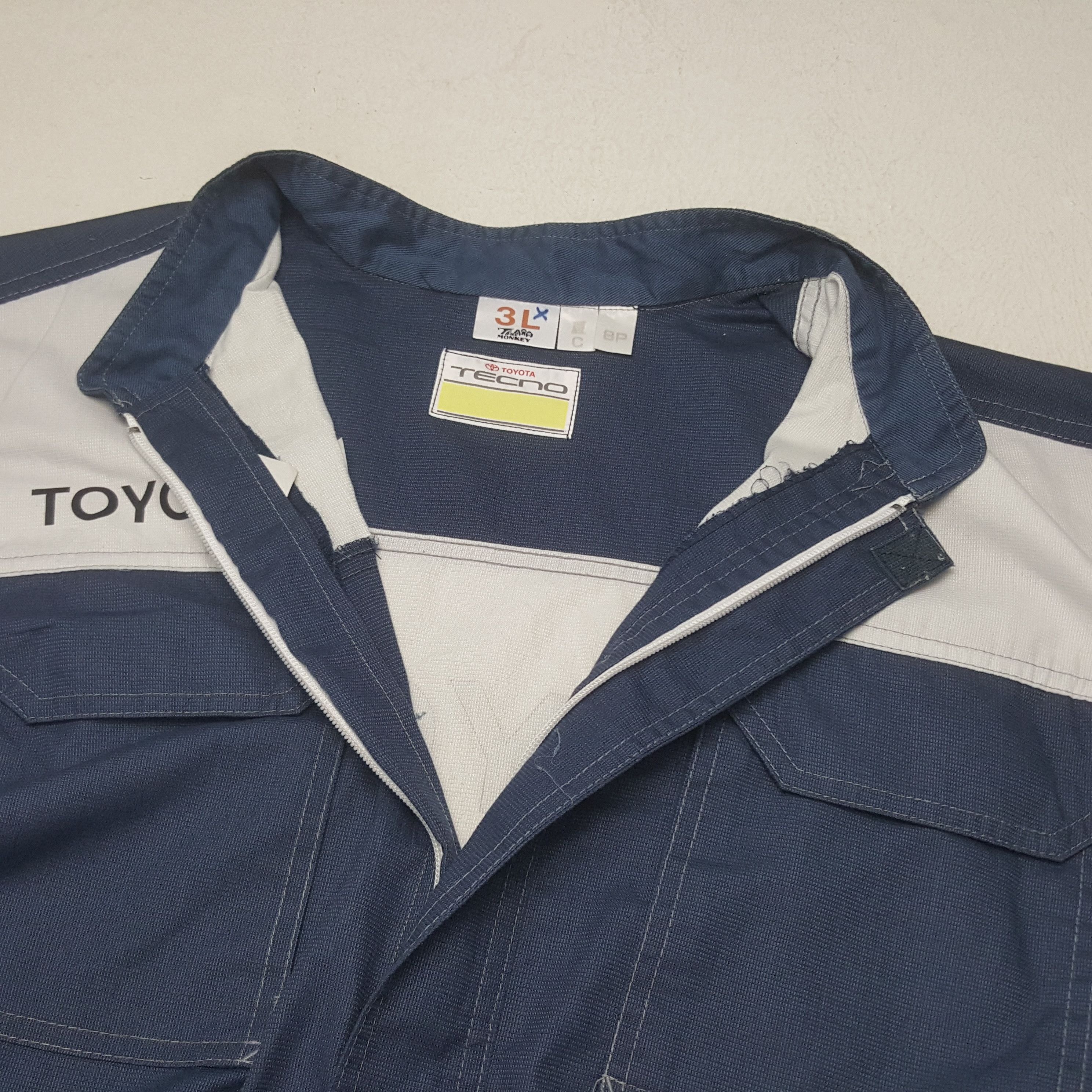 Sports Specialties Vintage Toyota Tecno Racing Coverall Jumpsuit Jacket Size US L / EU 52-54 / 3 - 6 Thumbnail