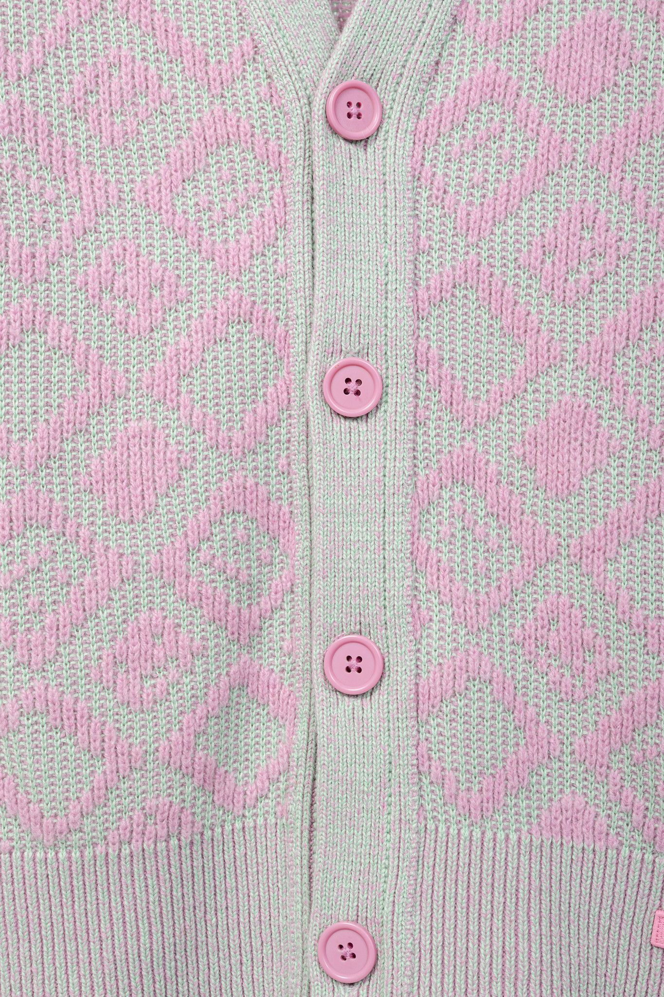 Acne Studios Acne Studios Face Tiles Wool-Blend Cardigan Size XS / US 0-2 / IT 36-38 - 8 Thumbnail