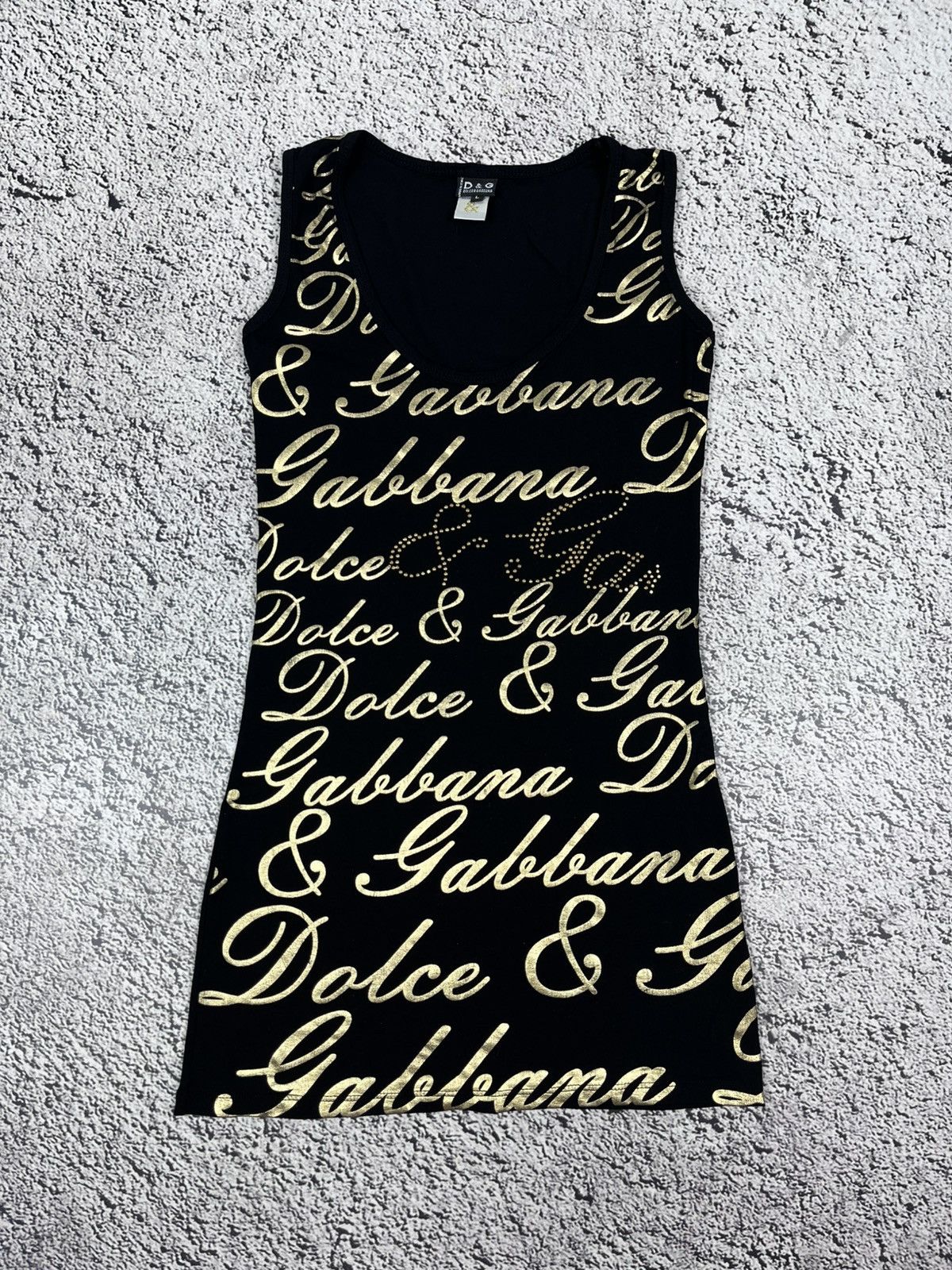 Dolce & Gabbana × Vintage Vintage D&G Dolce&Gabbana Tank Top – Y2K
