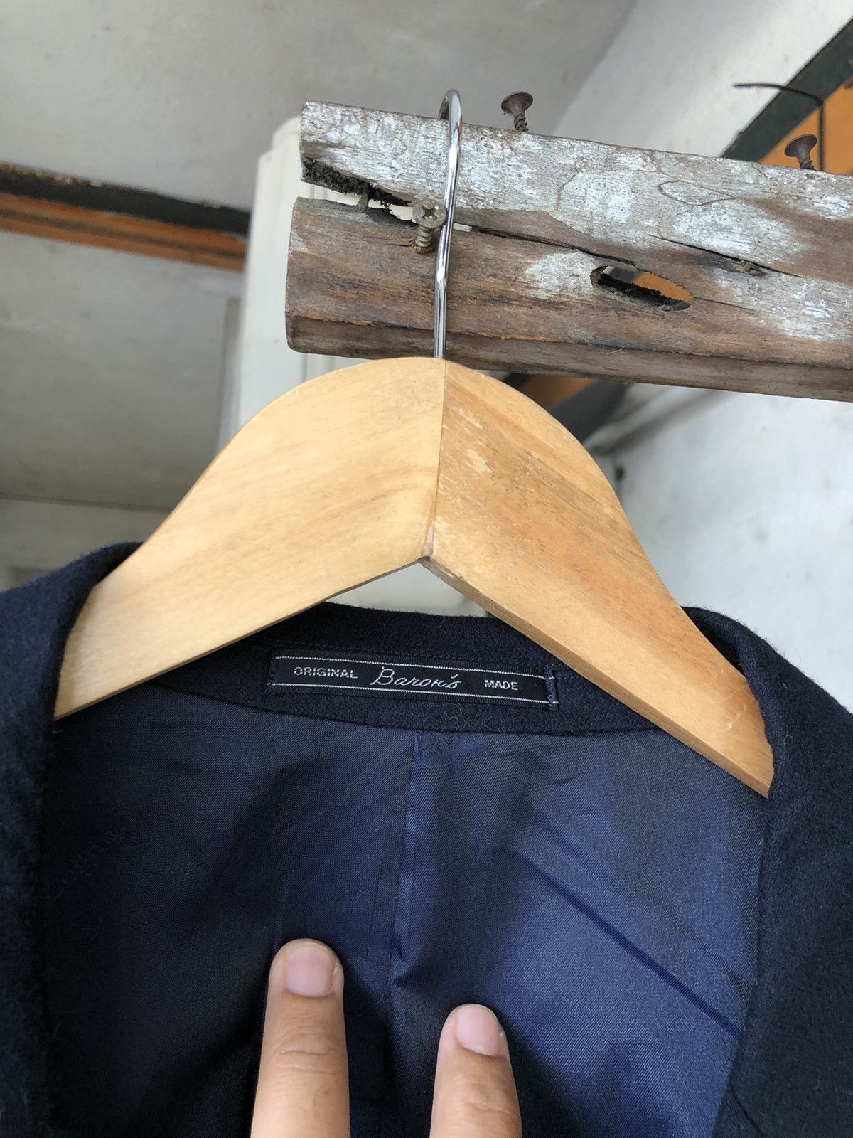 Ermenegildo Zegna Zegna Special Hand Made Baron's Single Breasted Wool Blazer Size US XXL / EU 58 / 5 - 4 Thumbnail