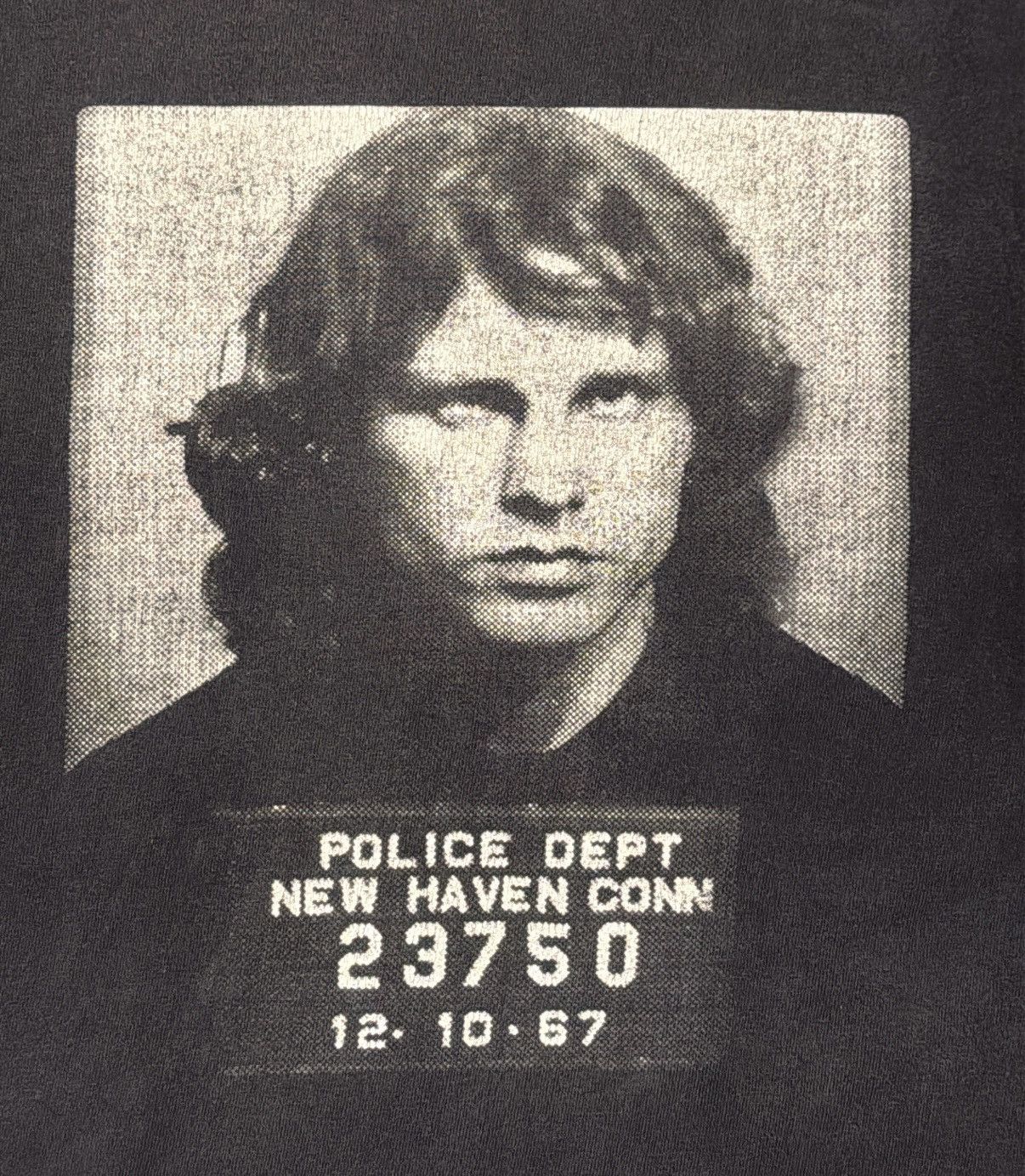 Vintage Vintage The Doors Jim Morrison 1967 Mugshot T-shirt Medium Size US M / EU 48-50 / 2 - 2 Thumbnail