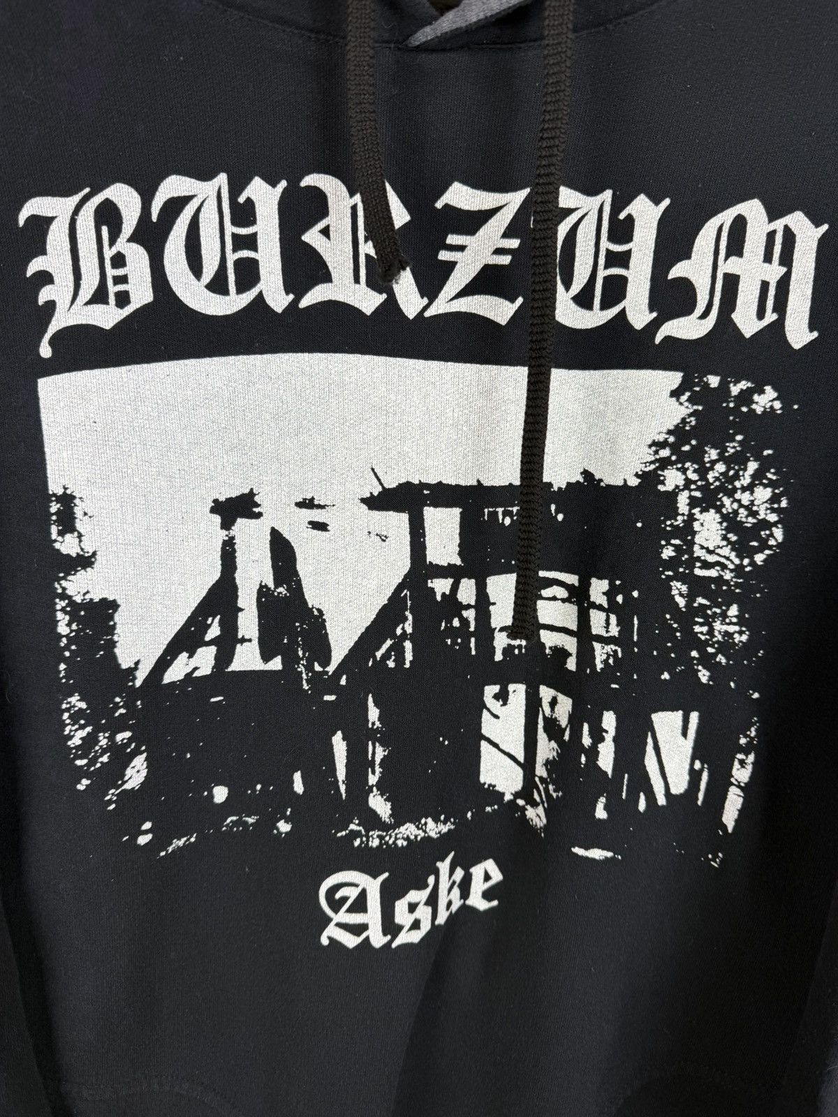 Band Tees Vintage Burzum Aske Black Metal Boot Hoodie In Black L Size US L / EU 52-54 / 3 - 2 Thumbnail