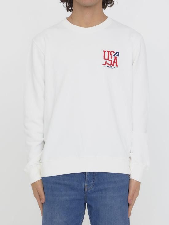 AUTRY AUTRY Men Sweater SWIM WHITE Size US S / EU 44-46 / 1 - 1 Thumbnail
