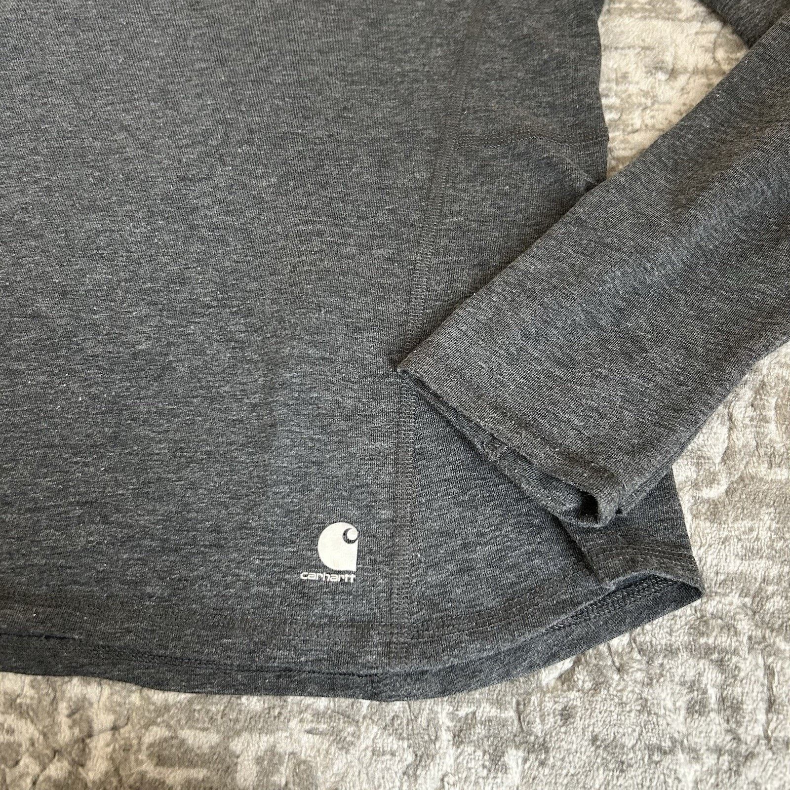 Carhartt Carhartt Force Pullover Women’s L Long Sleeve Quarter Zip Size L / US 10 / IT 46 - 2 Thumbnail