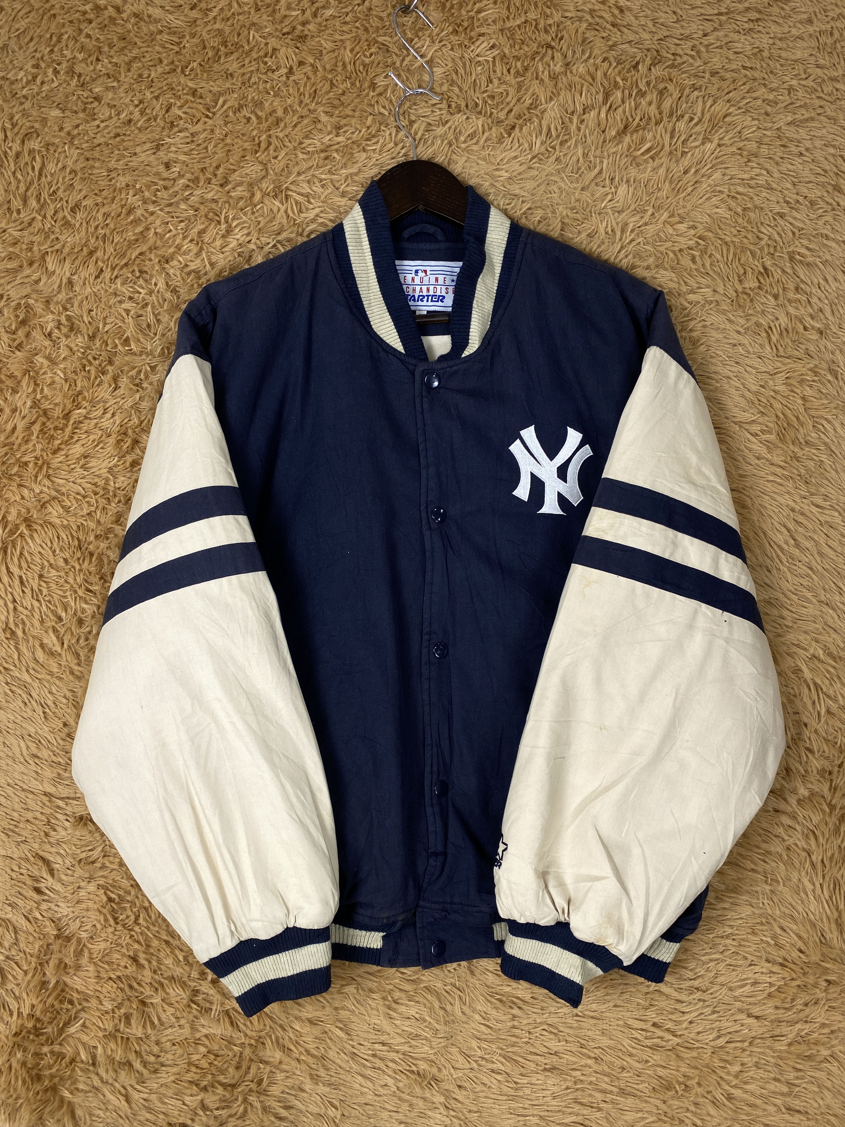 MLB Vintage New York Yankees Baseball Varsity Jacket J1981 Size US L / EU 52-54 / 3 - 7 Thumbnail