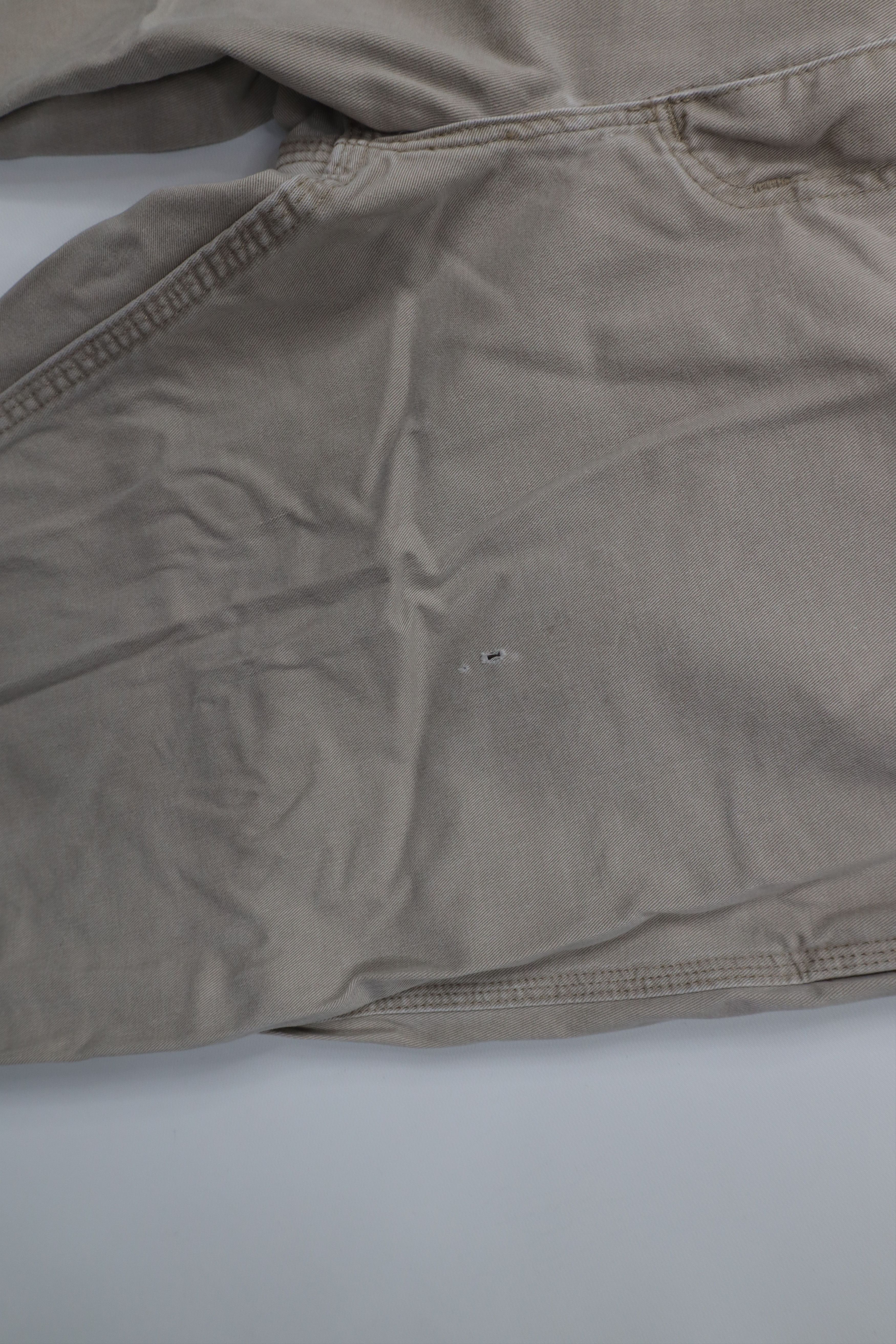 Carhartt Vintage Y2K Carhartt Wide Leg Dungaree Pants Workwear Beige Size US 38 / EU 54 - 7 Thumbnail