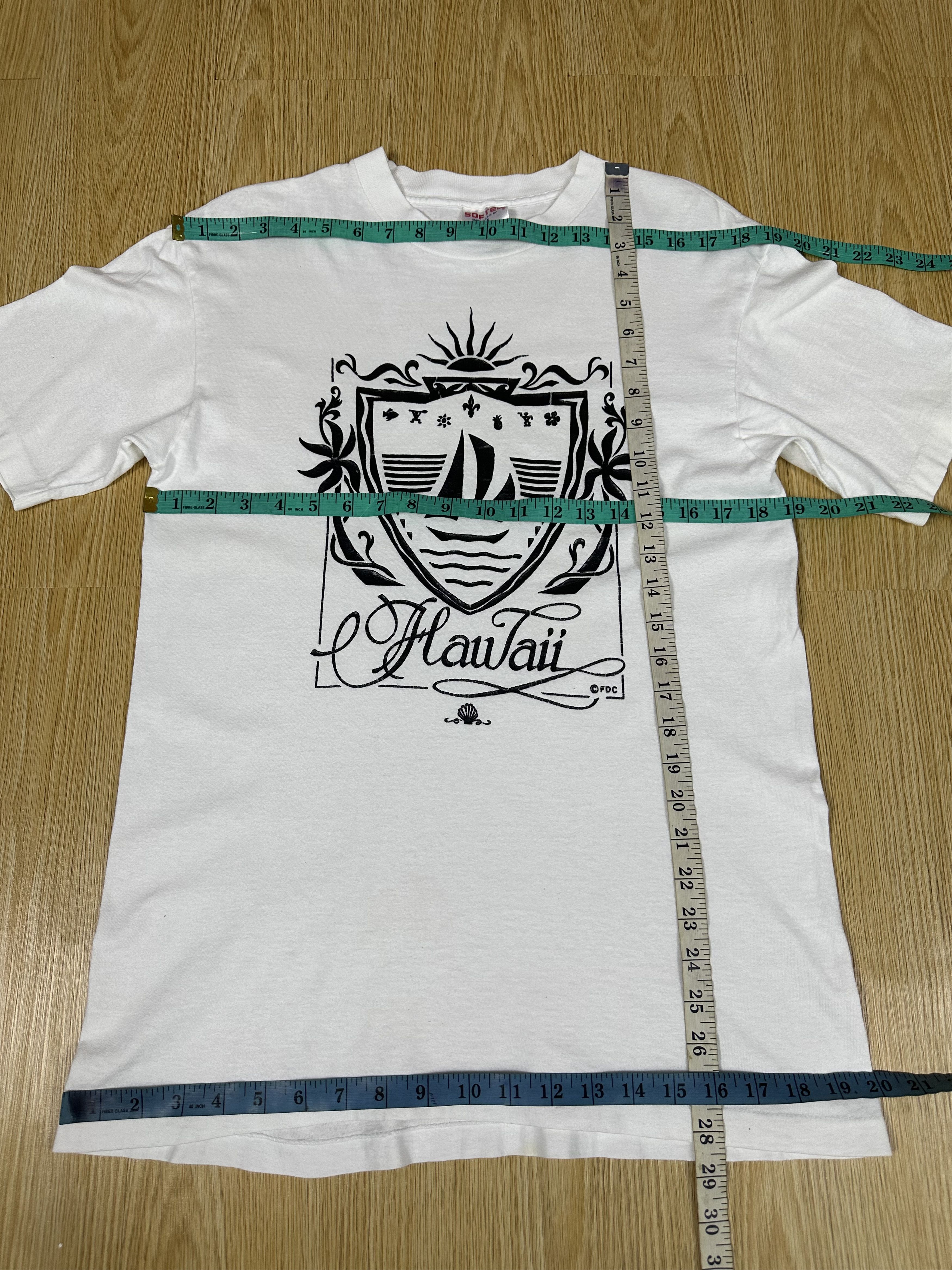 Vintage Hawaii Single Stitch Made In Usa Vintage Tshirt A376 Size US M / EU 48-50 / 2 - 5 Thumbnail
