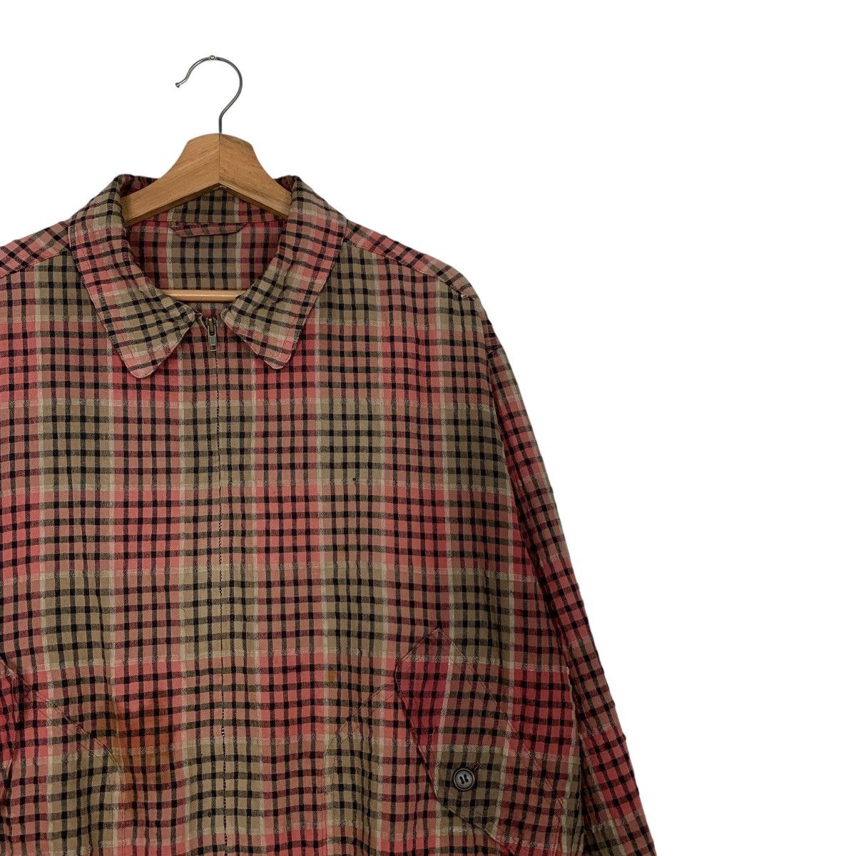 Vintage TOKYO TAYA GINZA Checked Casual Jacket #2685-C120 Size US L / EU 52-54 / 3 - 5 Thumbnail