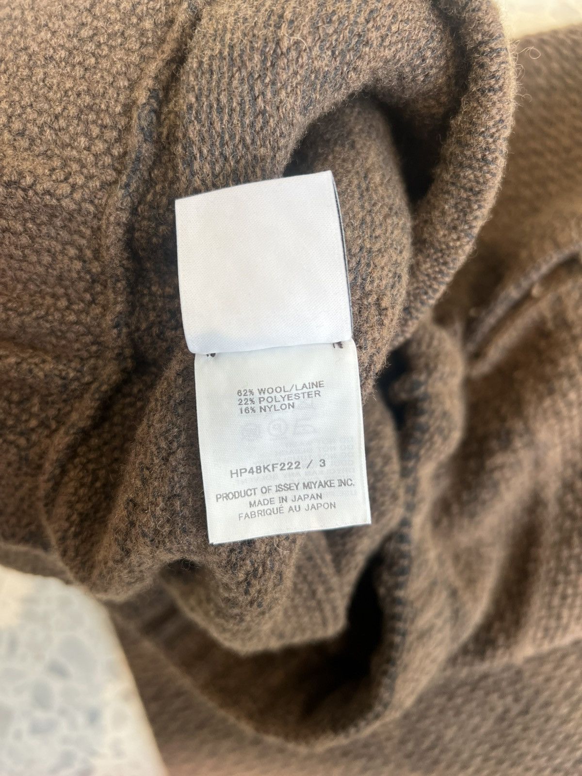 Homme Plisse Issey Miyake Homme Plissé Issey Miyake Rustic knit trousers Size US 33 - 6 Thumbnail
