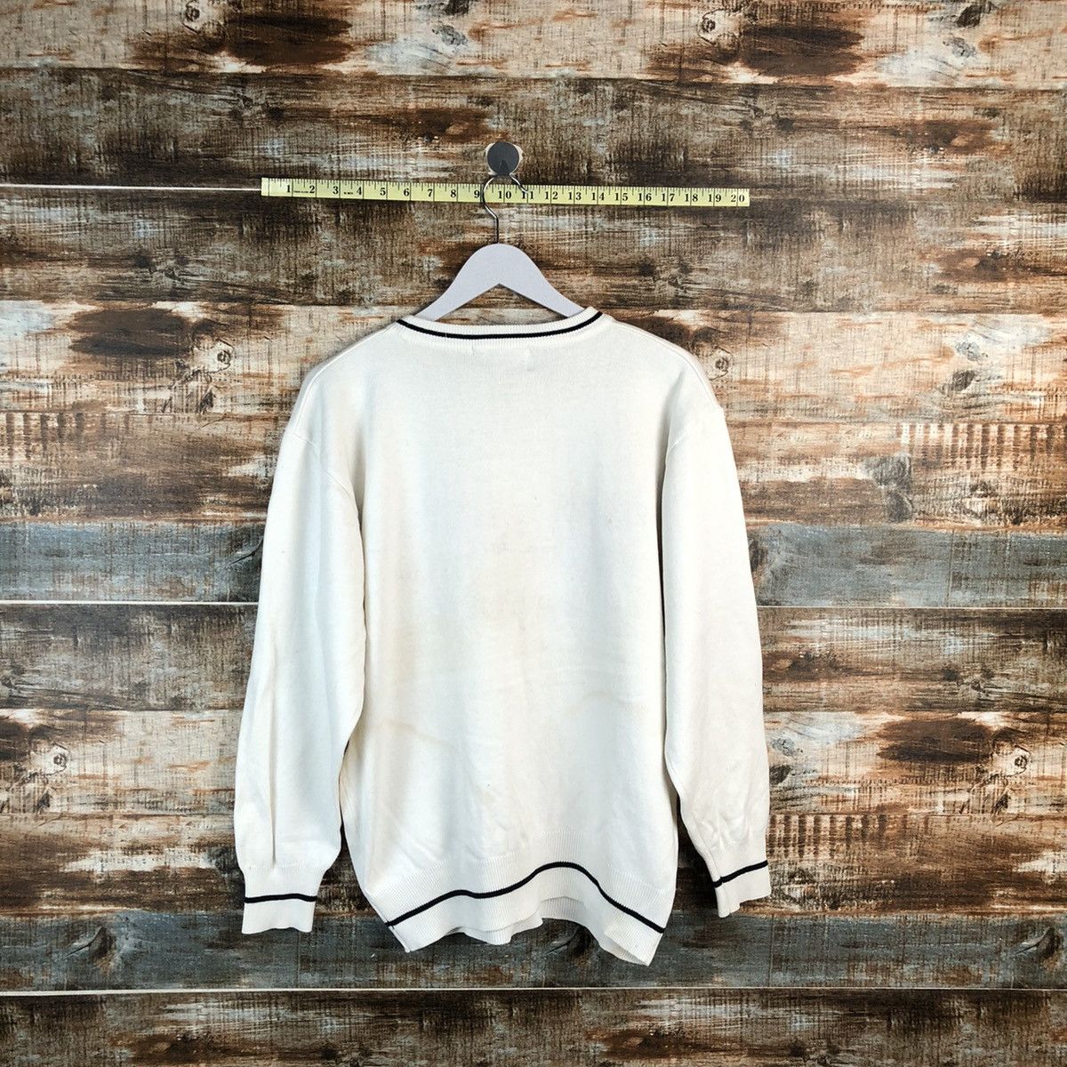 Captain Santors Captain Santa vintage White Sweatshirt #A1906 Size US M / EU 48-50 / 2 - 13 Thumbnail