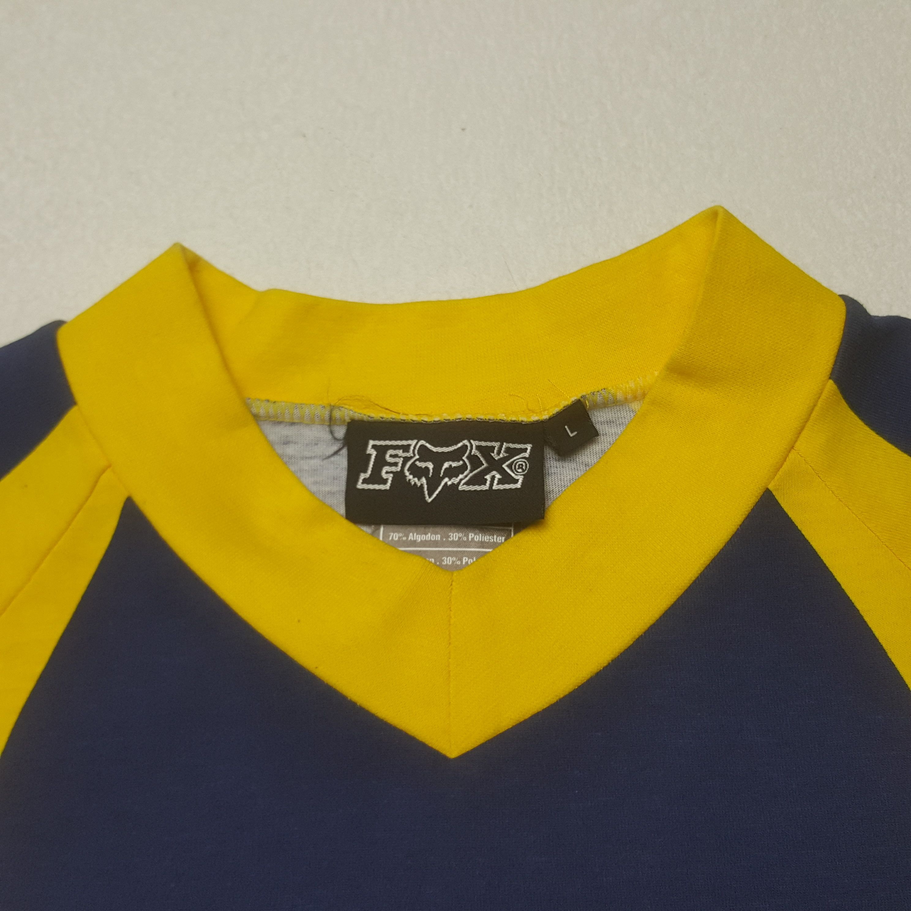 Fox Racing × Vintage Vintage Fox Racing Extreme Motorcross Long Sleeve Tshirt Size US XL / EU 56 / 4 - 4 Thumbnail