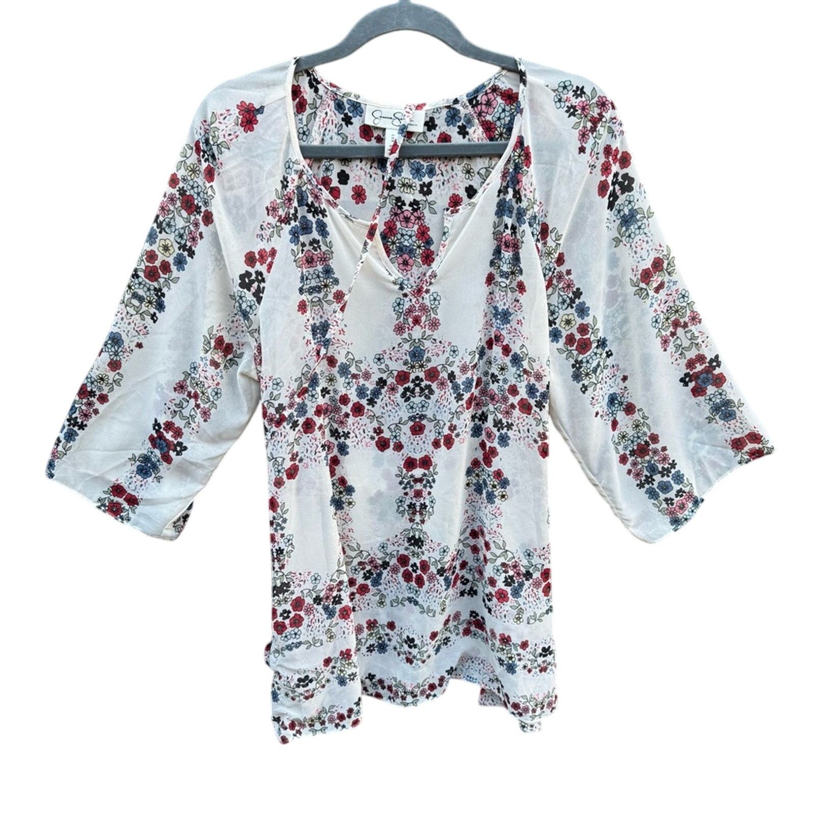 Jessica Simpson Jessica Simpson Maternity Womens Medium Long Sleeve Blouse Size M / US 6-8 / IT 42-44 - 1 Thumbnail