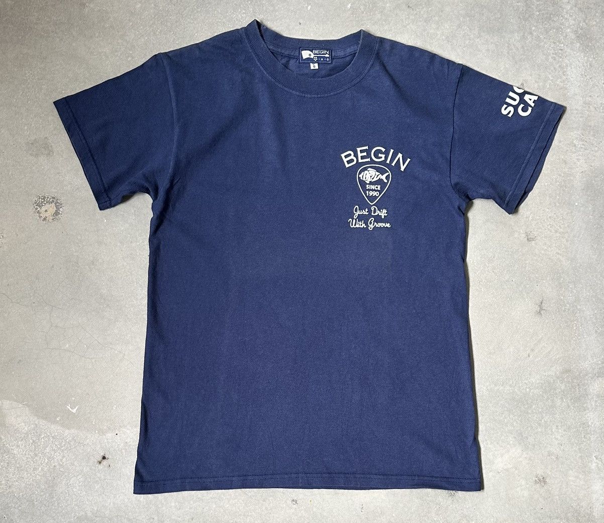 Sugar Cane VINTAGE BEGIN BY SUGAR CAND TEE Size US S / EU 44-46 / 1 - 1 Thumbnail