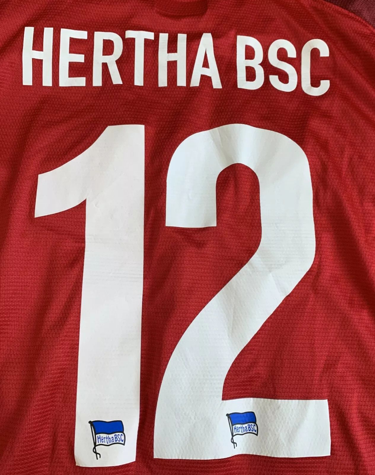 Nike Hertha BSC PLAYER ISSUE GOALKEEPER FOOTBALL JERSEY NIKE MEN Size US XL / EU 56 / 4 - 10 Thumbnail
