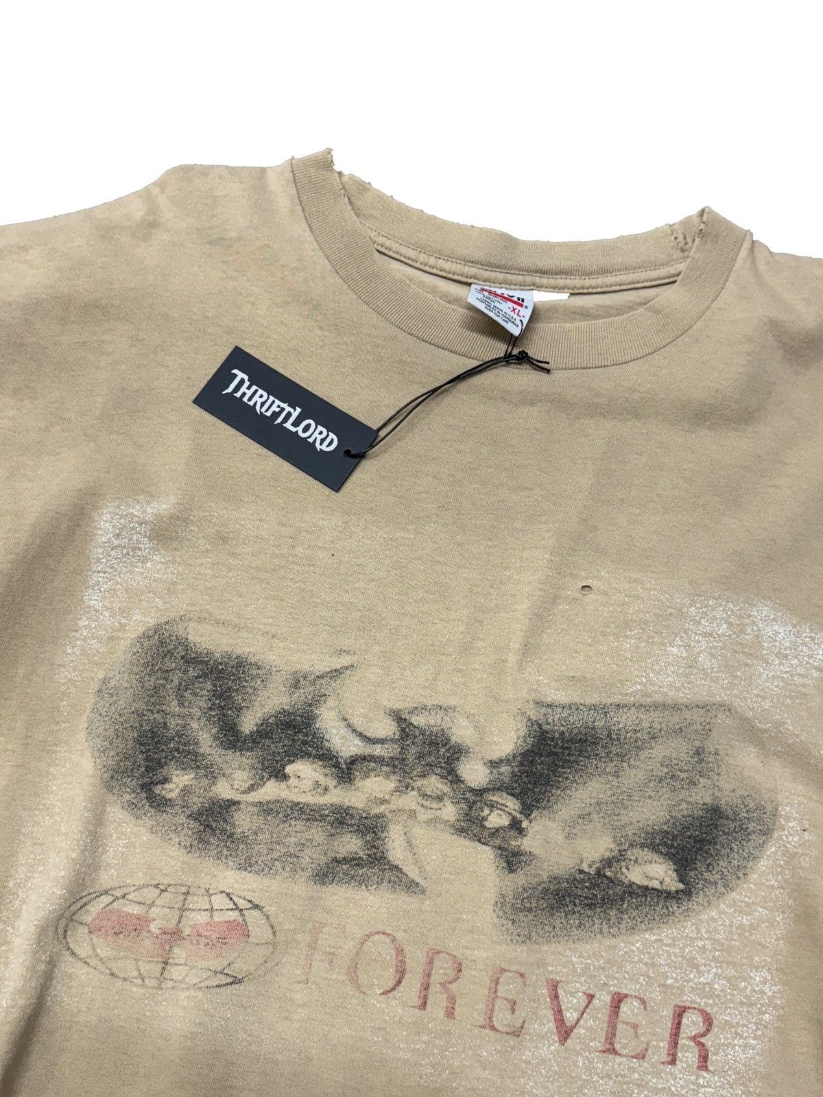 Designer × Rap Tees × Vintage 1997 Wu Tang Clan “Forever” Rap T-Shirt Size US XL / EU 56 / 4 - 1 Thumbnail