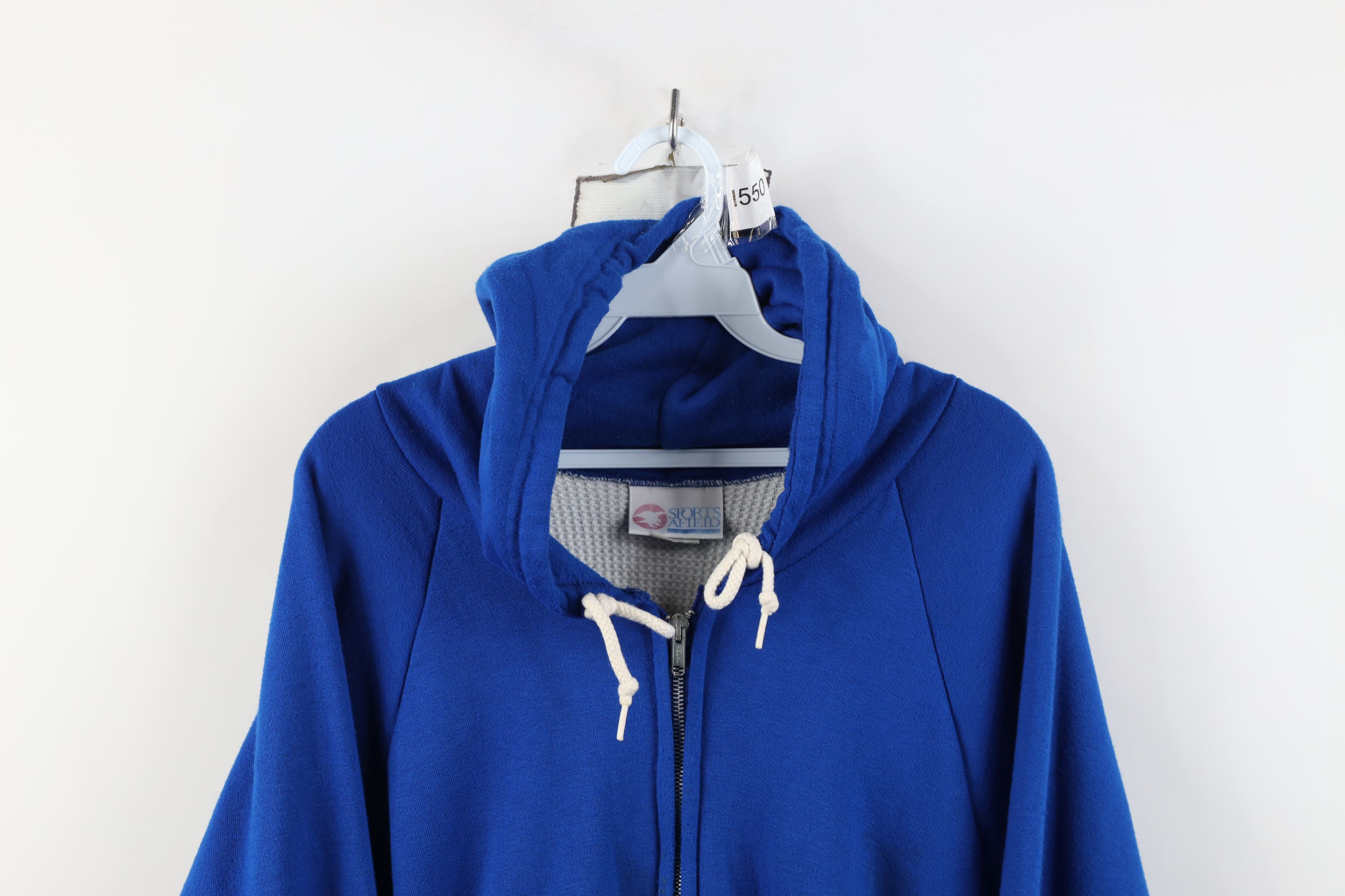 Vintage Vintage 70s 80s Streetwear Knit Lined Full Zip Hoodie USA Size US XL / EU 56 / 4 - 2 Thumbnail