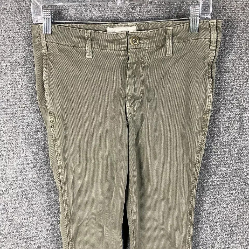 THE GREAT The Great Pants Women's 28 Skinny Chino Tencel Cotton Casual Size 28" / US 6 / IT 42 - 2 Thumbnail
