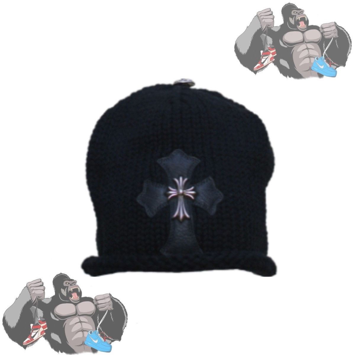 Chrome Hearts Cashmere Beanie | Grailed