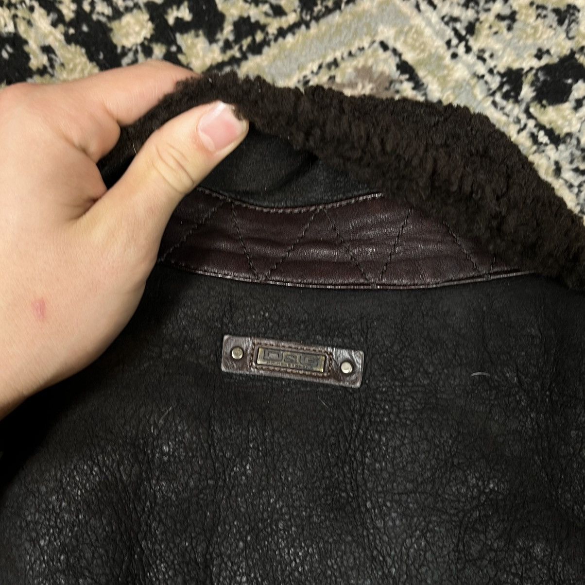 Dolce & Gabbana AW2009/10 Dolce & Gabbana Utility Bomber Shearling Jacket Size US L / EU 52-54 / 3 - 19 Thumbnail