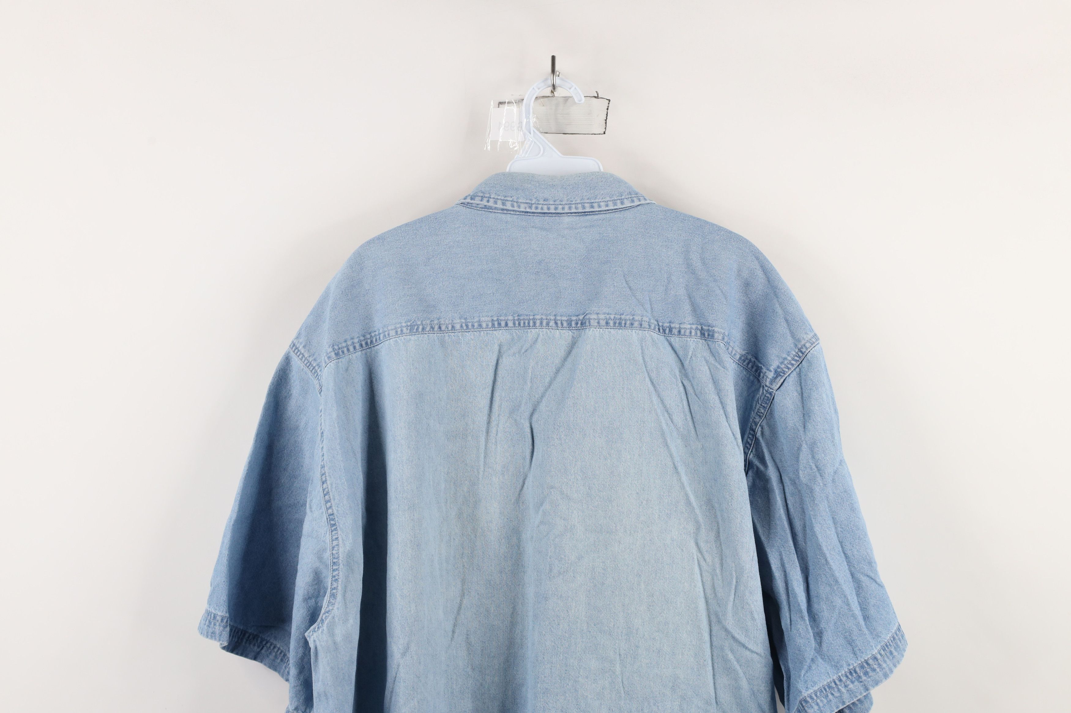 Vintage Vintage Y2K 2009 German American Festival Denim Button Shirt Size US XXL / EU 58 / 5 - 12 Thumbnail