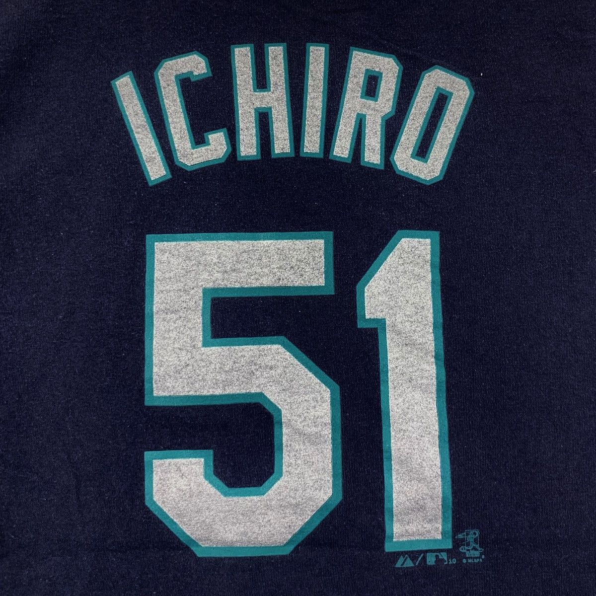 MLB Vintage MLB SEATTLE MARINERS Ichiro Tee Shirt Size US XL / EU 56 / 4 - 5 Thumbnail