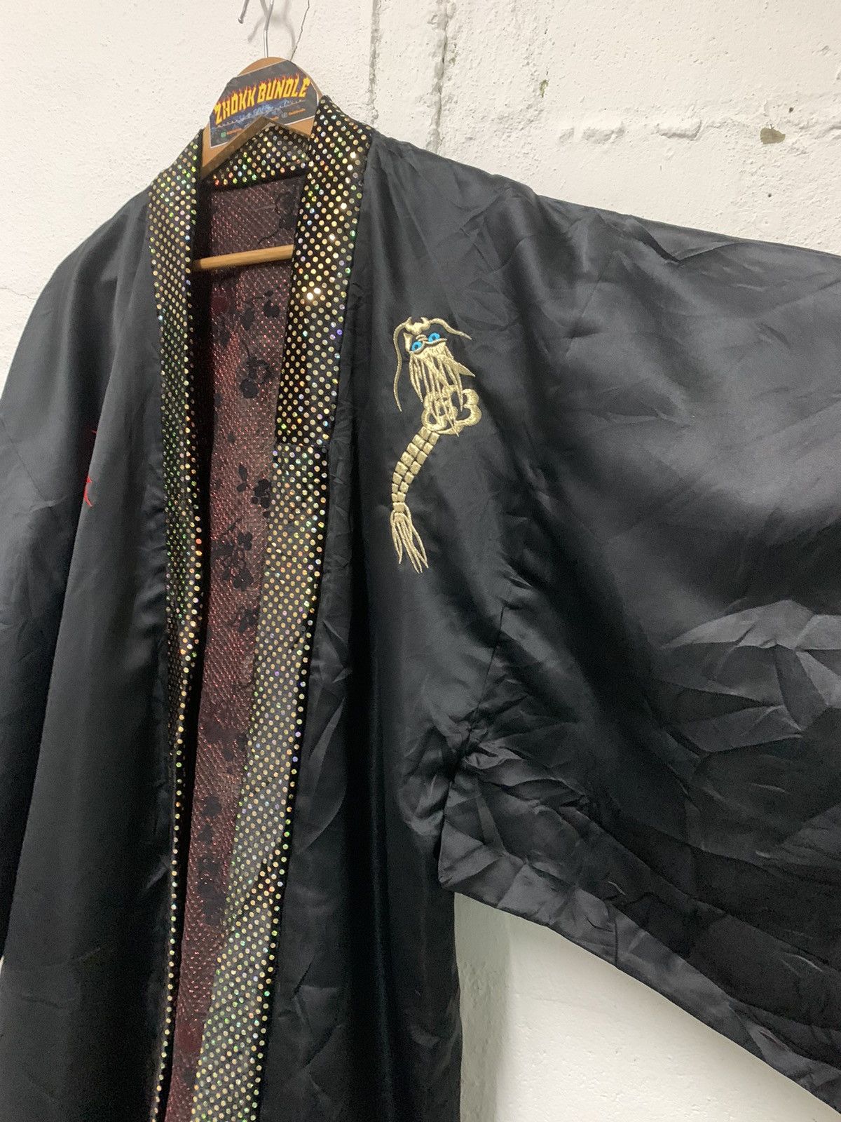 Japanese Brand Vintage Kimono Dragon Japanese Traditional Size US XL / EU 56 / 4 - 4 Thumbnail