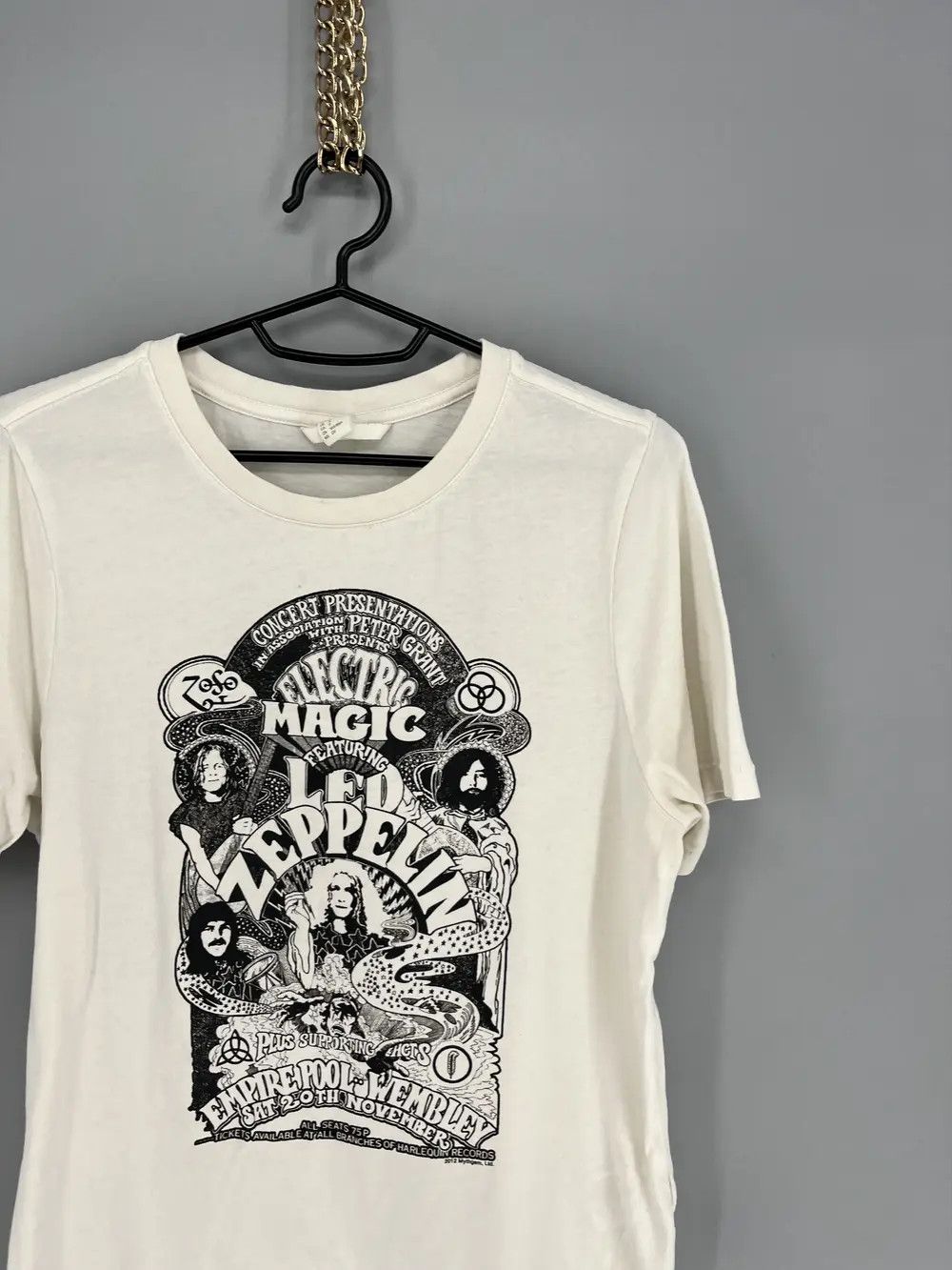 Band Tees Vintage Y2K Electric Magic Led Zeppelin Womens Tee Size US S / EU 44-46 / 1 - 5 Thumbnail