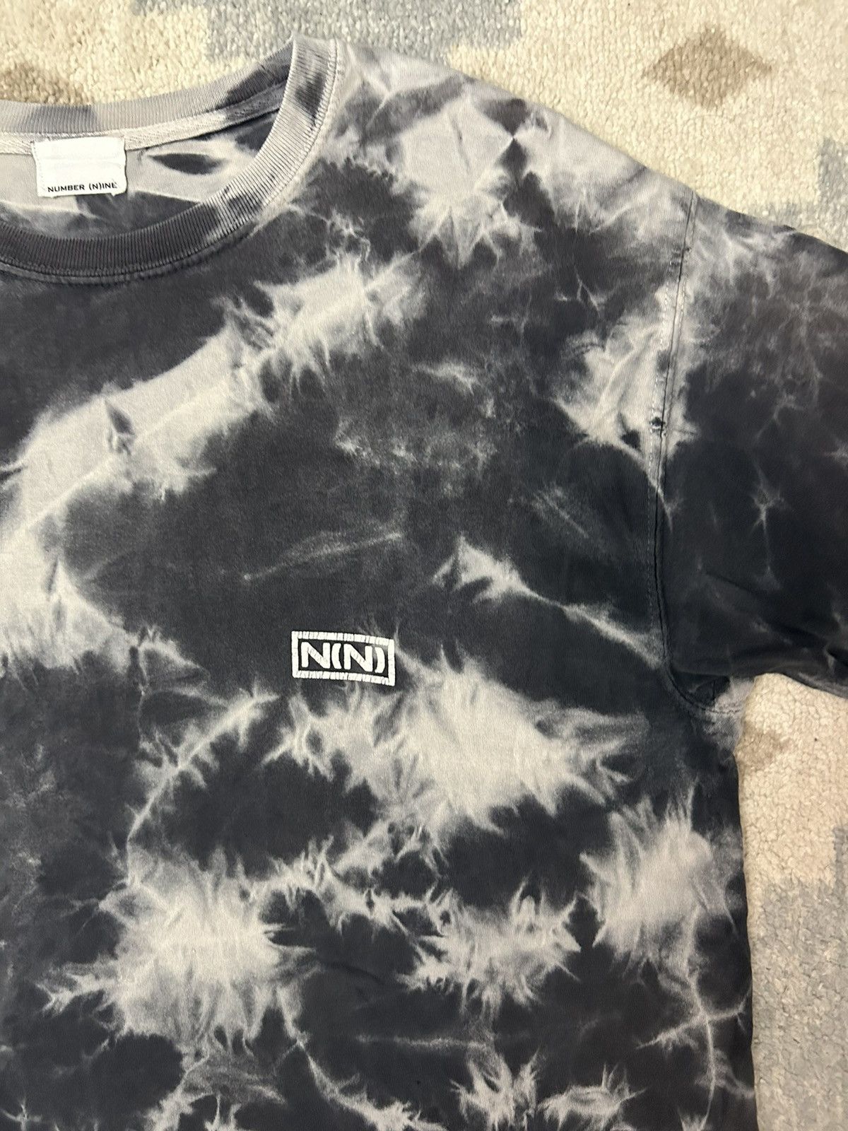 Number (N)ine Number (N)ine Vintage Tie Dye Logo Tee Size US M / EU 48-50 / 2 - 3 Thumbnail