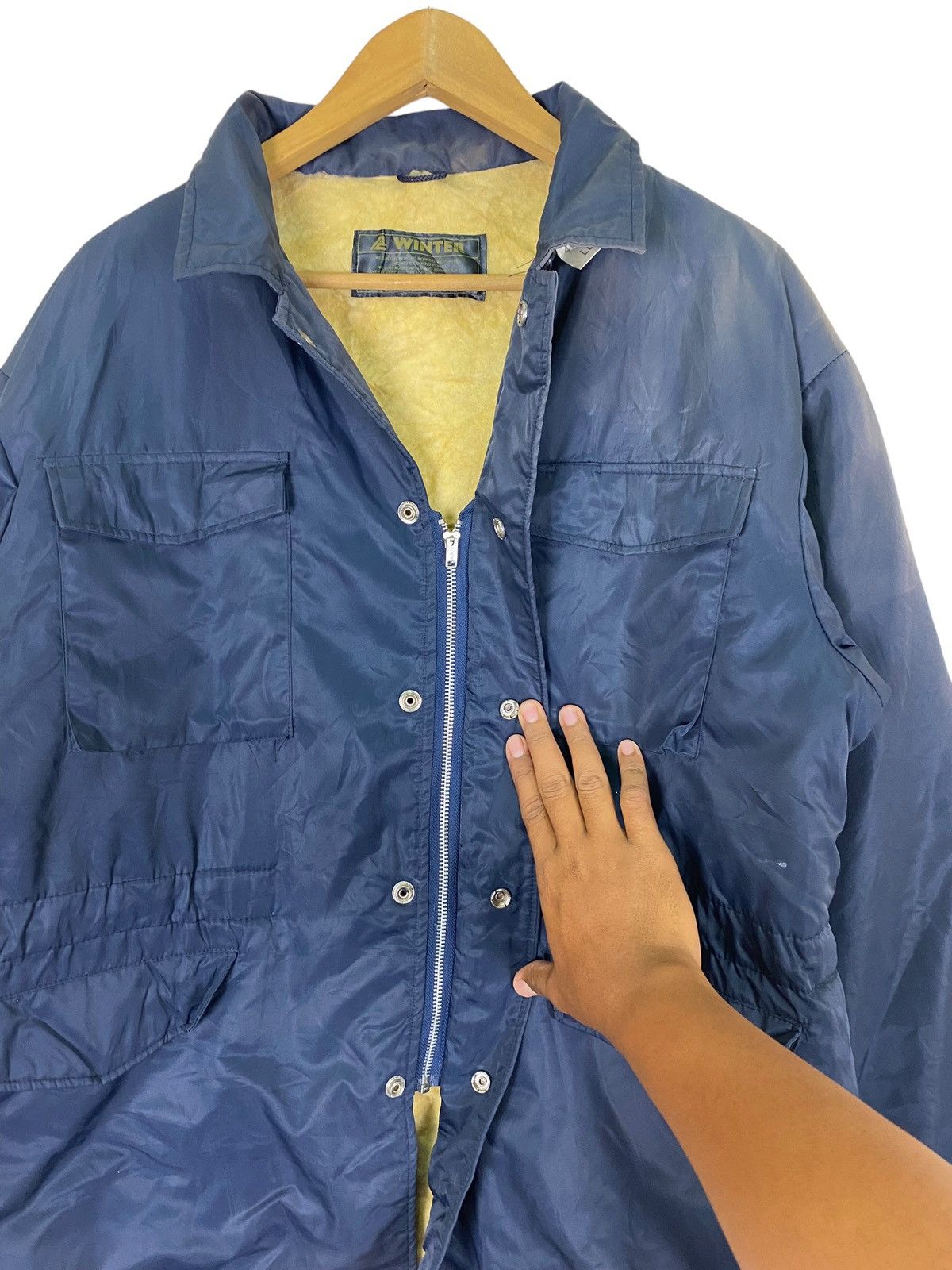 Other Vintage Japanese Brand Winter Wool Inner Parka Size US L / EU 52-54 / 3 - 6 Thumbnail
