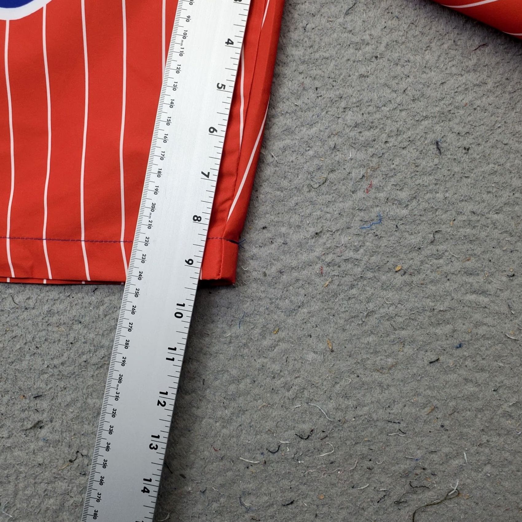 Vintage Pabst Blue Ribbon Mens XX Lined Striped Swim Trunks Bottom Bottom Size US 39 - 4 Thumbnail