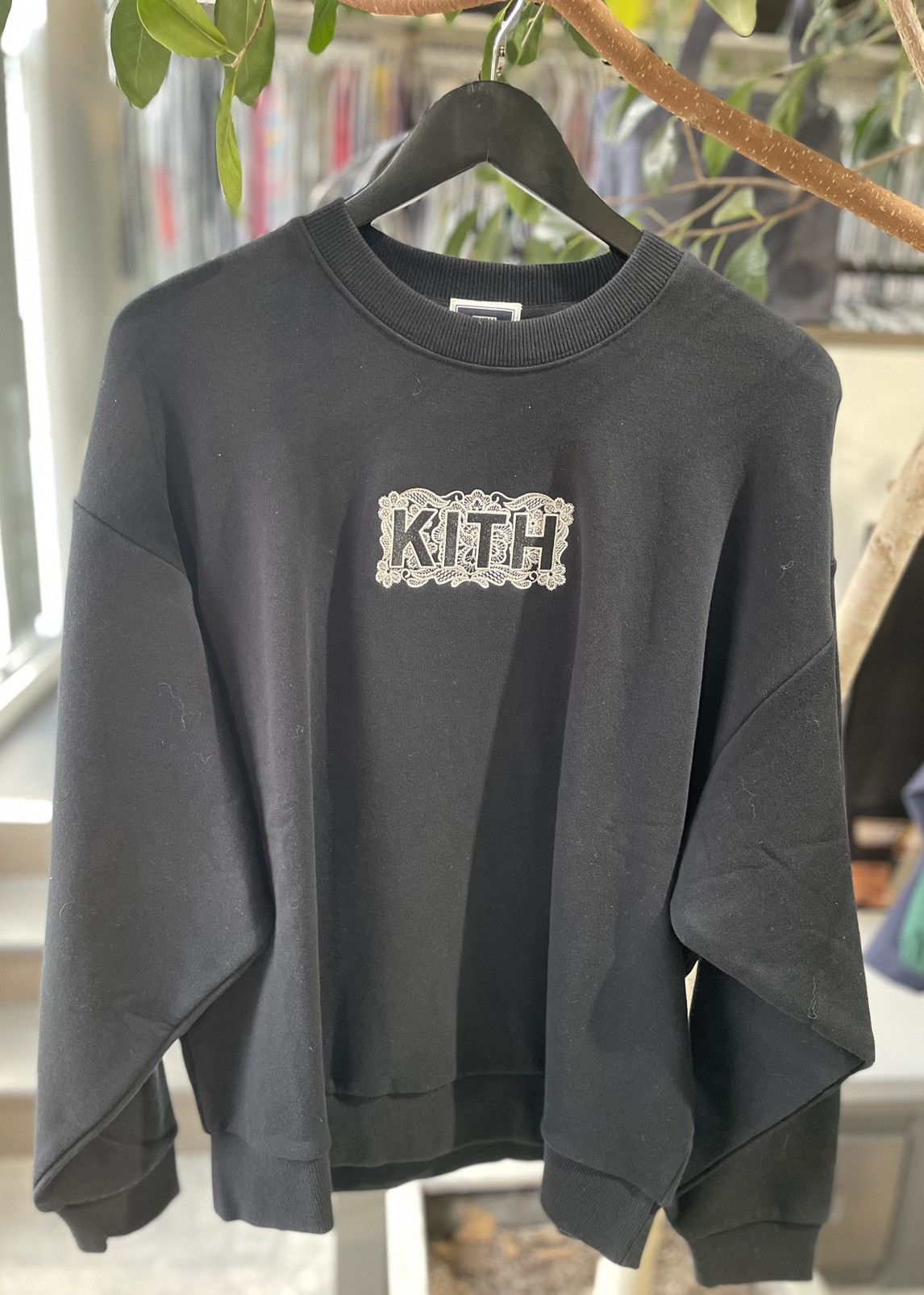 Kith Kith Floral Lace Nelson Crewneck Size US M / EU 48-50 / 2 - 2 Thumbnail