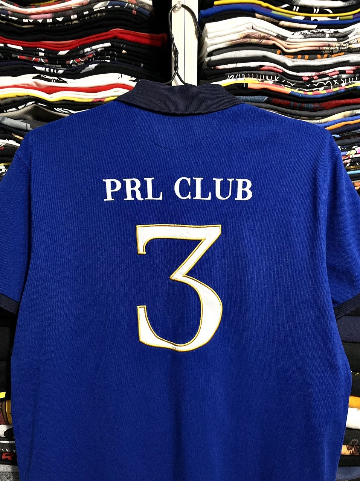 Polo Ralph Lauren Vintage Polo Ralph Lauren Club Big Logo Chief Keef T Shirt Size US L / EU 52-54 / 3 - 10 Thumbnail