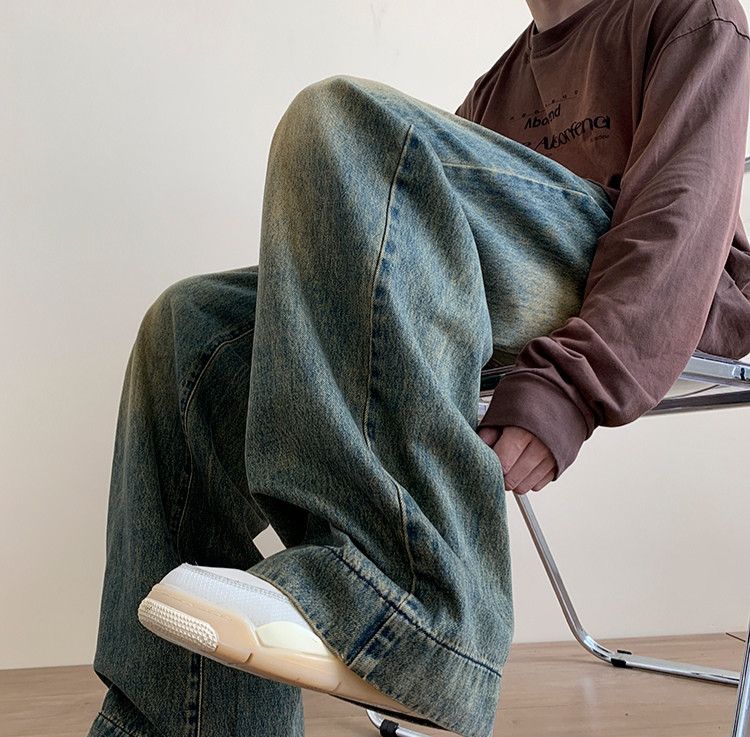 Japanese Brand × Jean Distressed Vintage Blue Jeans Pants Size US 29 - 6 Thumbnail