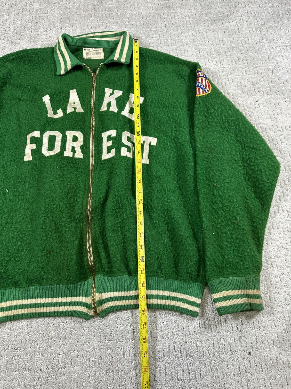 Champion 60s CHAMPION NYLON PILE SWEAT PARKA Size US L / EU 52-54 / 3 - 6 Thumbnail