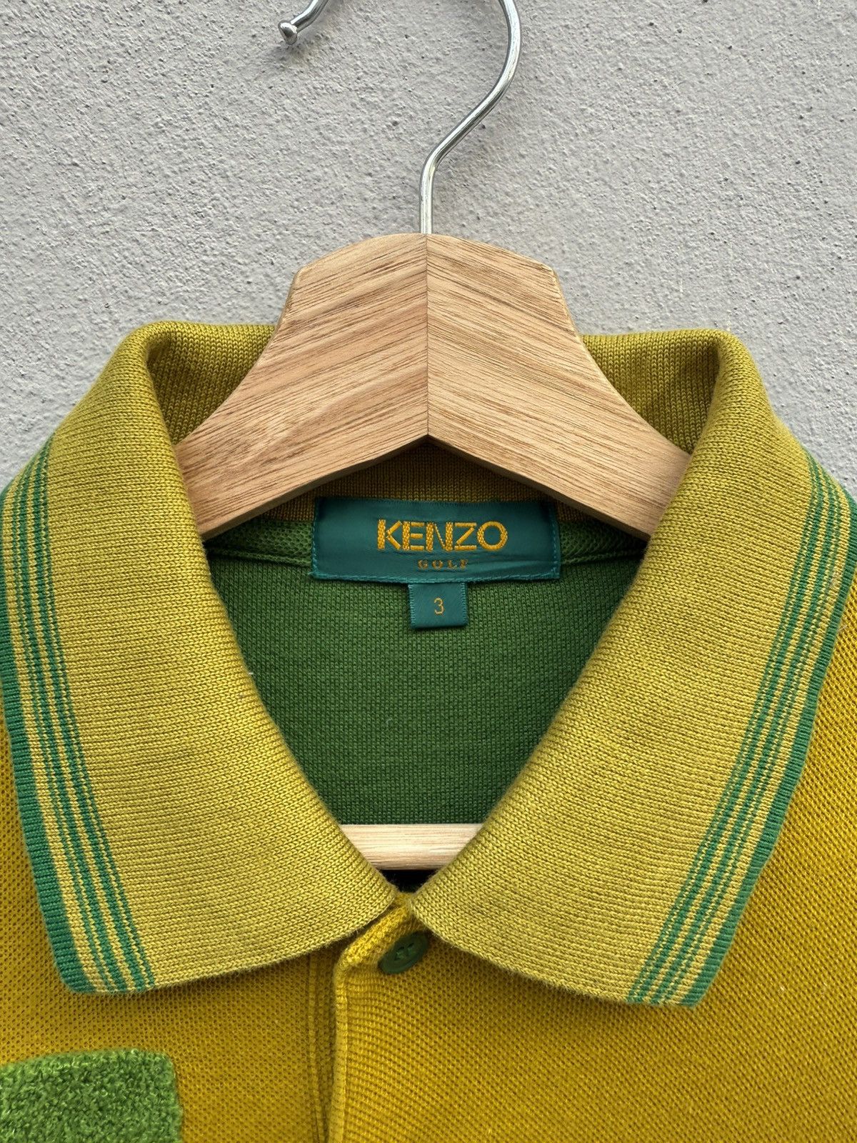 Kenzo × Vintage KENZO Golf Rugs & Embroidery Spellout Biglogo Polos Shirt Size US M / EU 48-50 / 2 - 4 Thumbnail