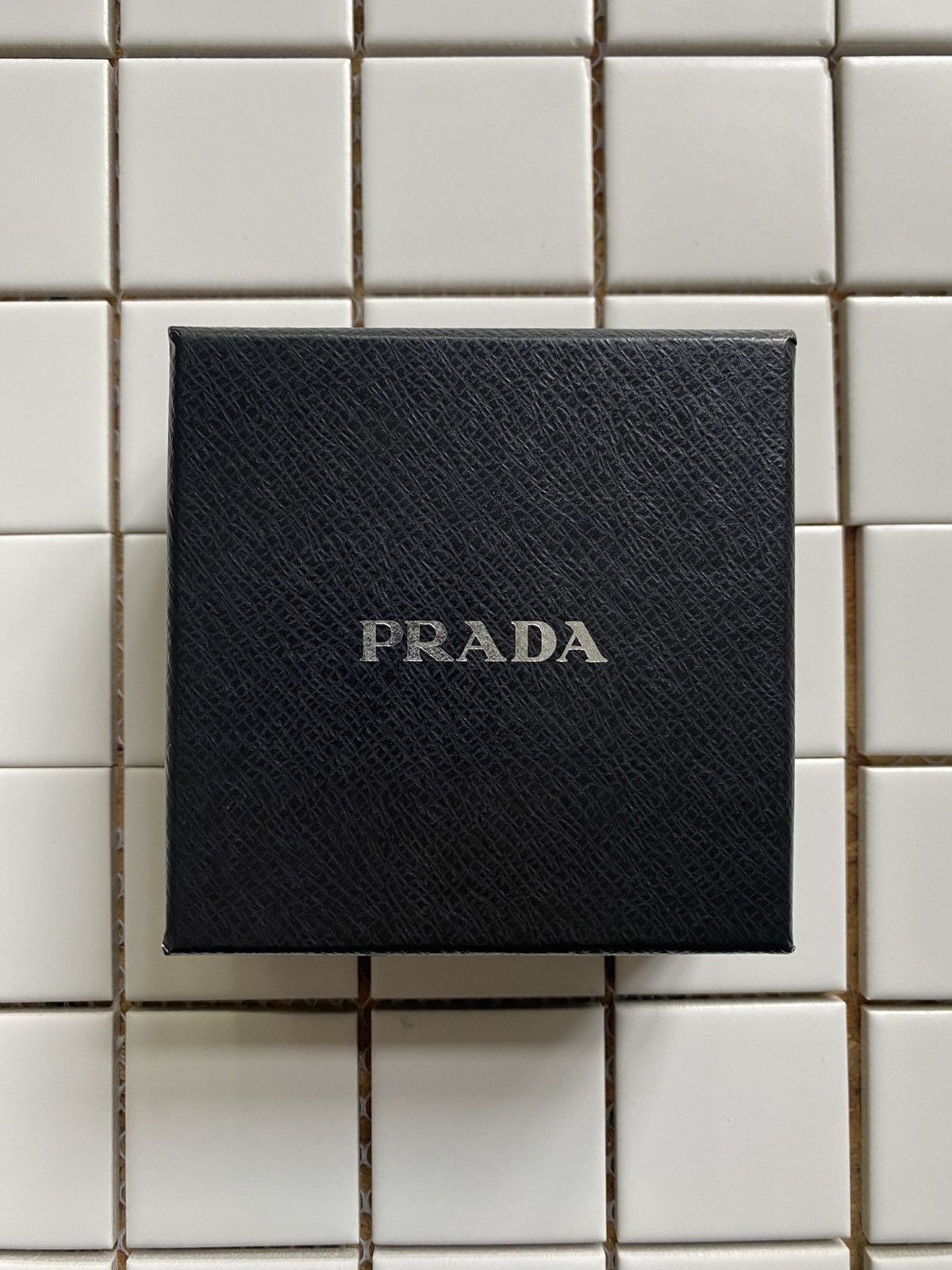 Prada Prada Skull Saffiano Leather Keychain Size ONE SIZE - 4 Thumbnail