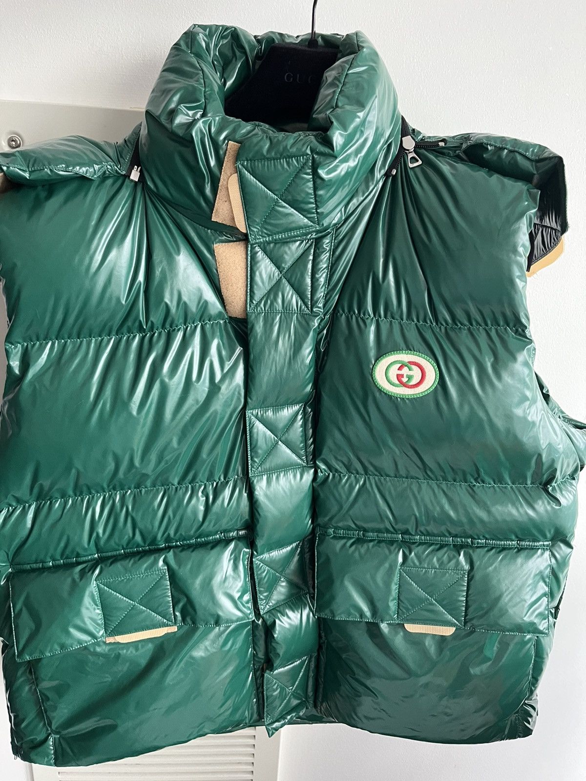 Gucci $3K Super Runway Brand New Goose Down Heavy Vest Coat Rare Size US XXL / EU 58 / 5 - 3 Thumbnail