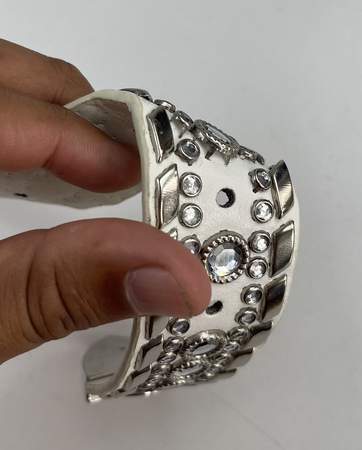 Japanese Brand studded belt tc33 Size 36 - 6 Thumbnail