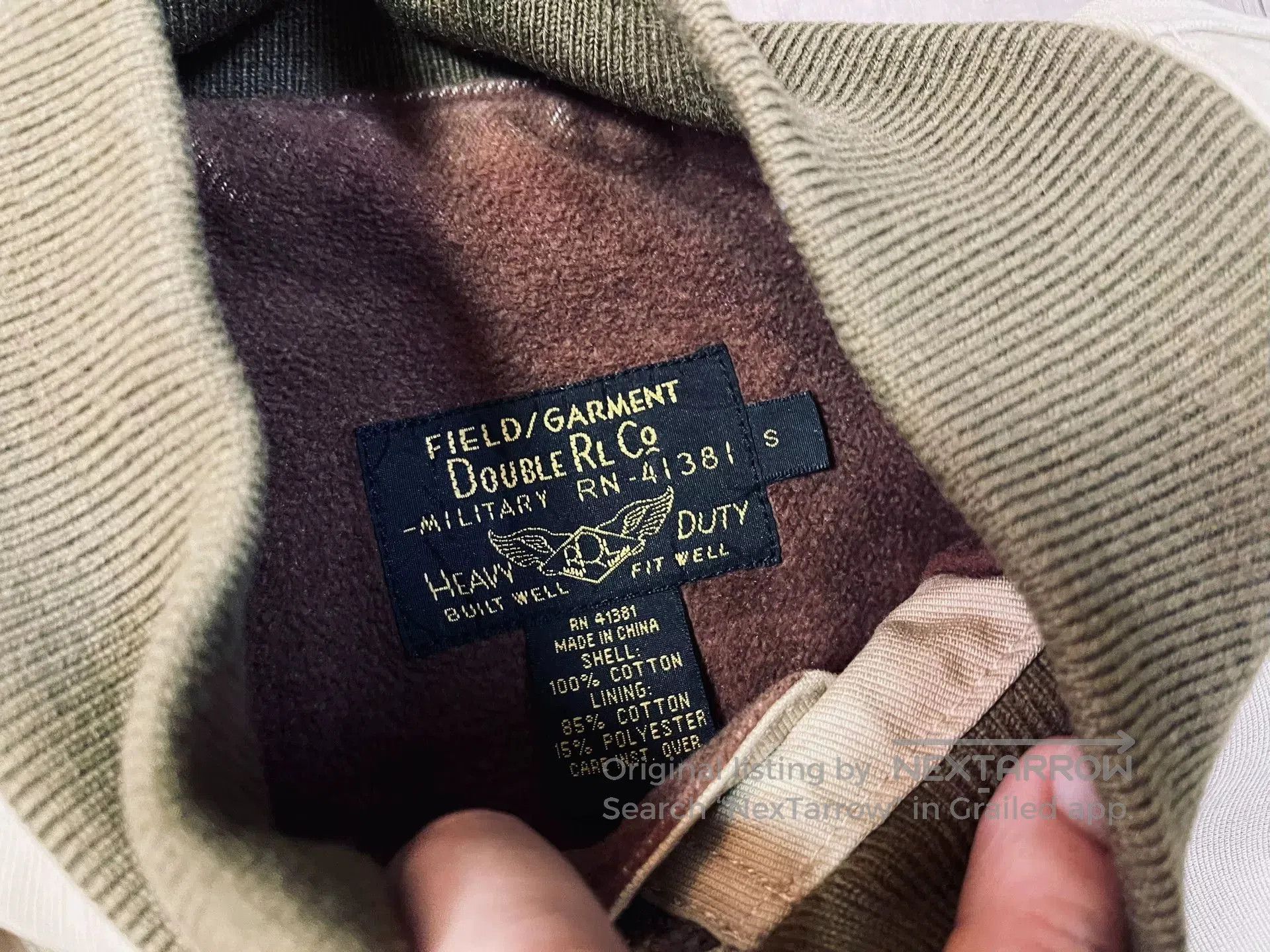 RRL Ralph Lauren RRL Deck Jacket with Fleece Lining. Size US M / EU 48-50 / 2 - 4 Thumbnail