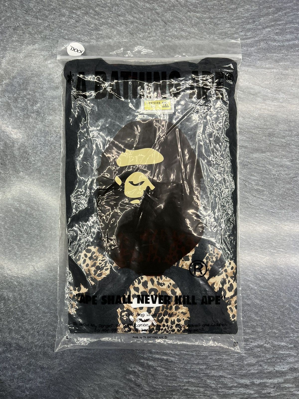 Bape Bape Wild Leopard College T-Shirt (3XL) Size US XXL / EU 58 / 5 - 6 Thumbnail