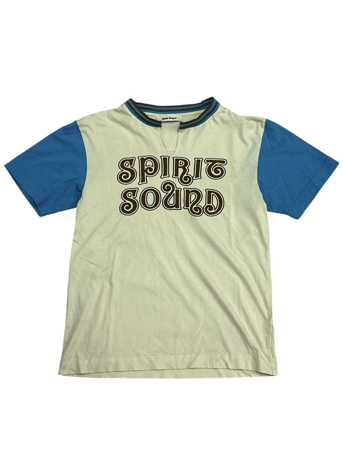 Wales Bonner Wales Bonner Archive Shirt "Spirit Sound" Made in Portugal Size US S / EU 44-46 / 1 - 1 Thumbnail