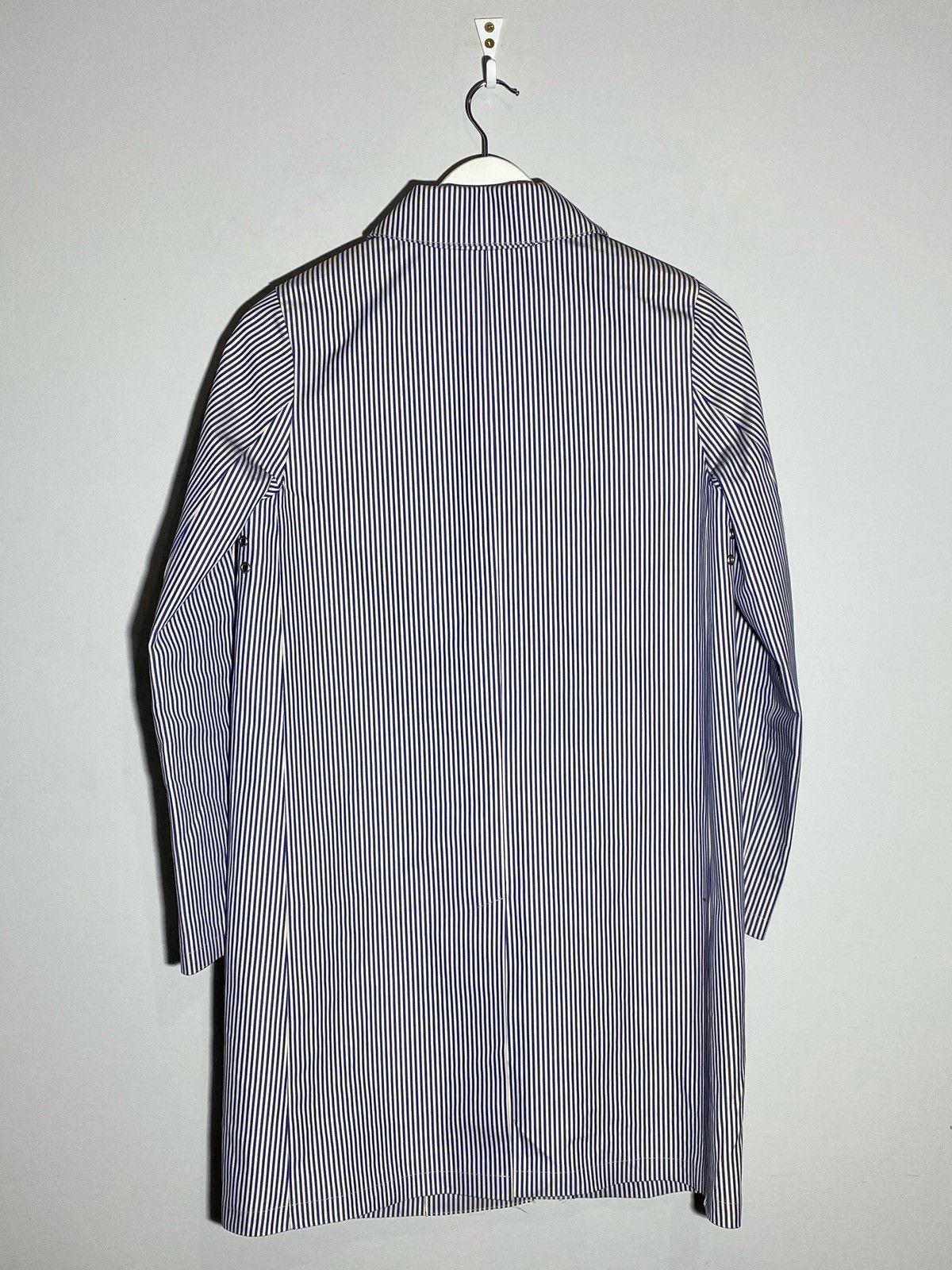 Mackintosh Mackintosh Trench Rain Coat Cotton Bonded Striped Jacket Size XS / US 0-2 / IT 36-38 - 2 Thumbnail