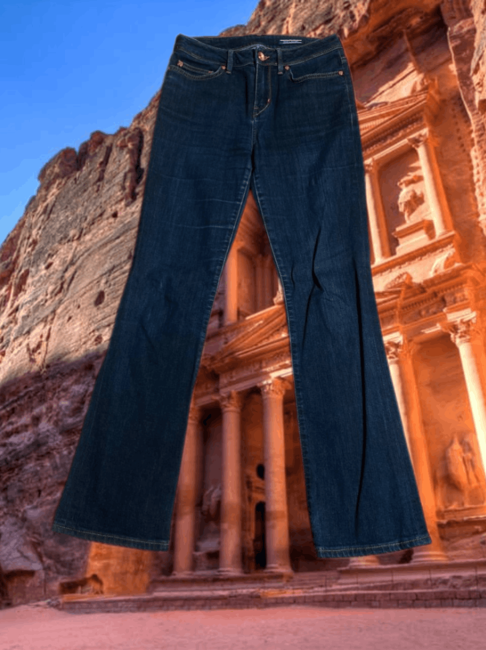 Tommy Hilfiger Tommy Hilfiger Vtg Retro Freedom Jeans flared baggy pants Size US 28 / EU 44 - 1 Thumbnail