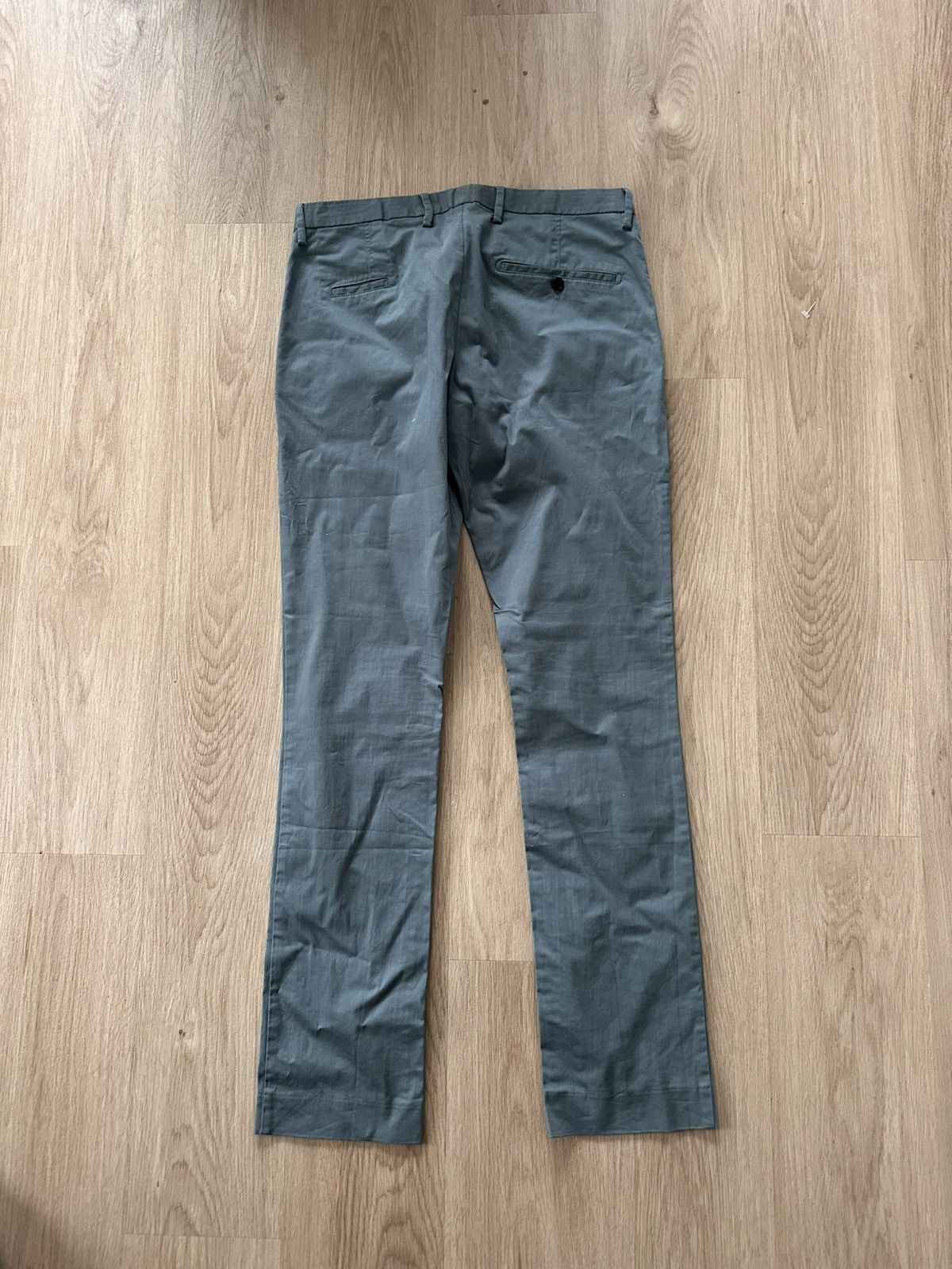 Acne Studios Acne Studios Green Max Satin Pants Size US 36 / EU 52 - 6 Thumbnail