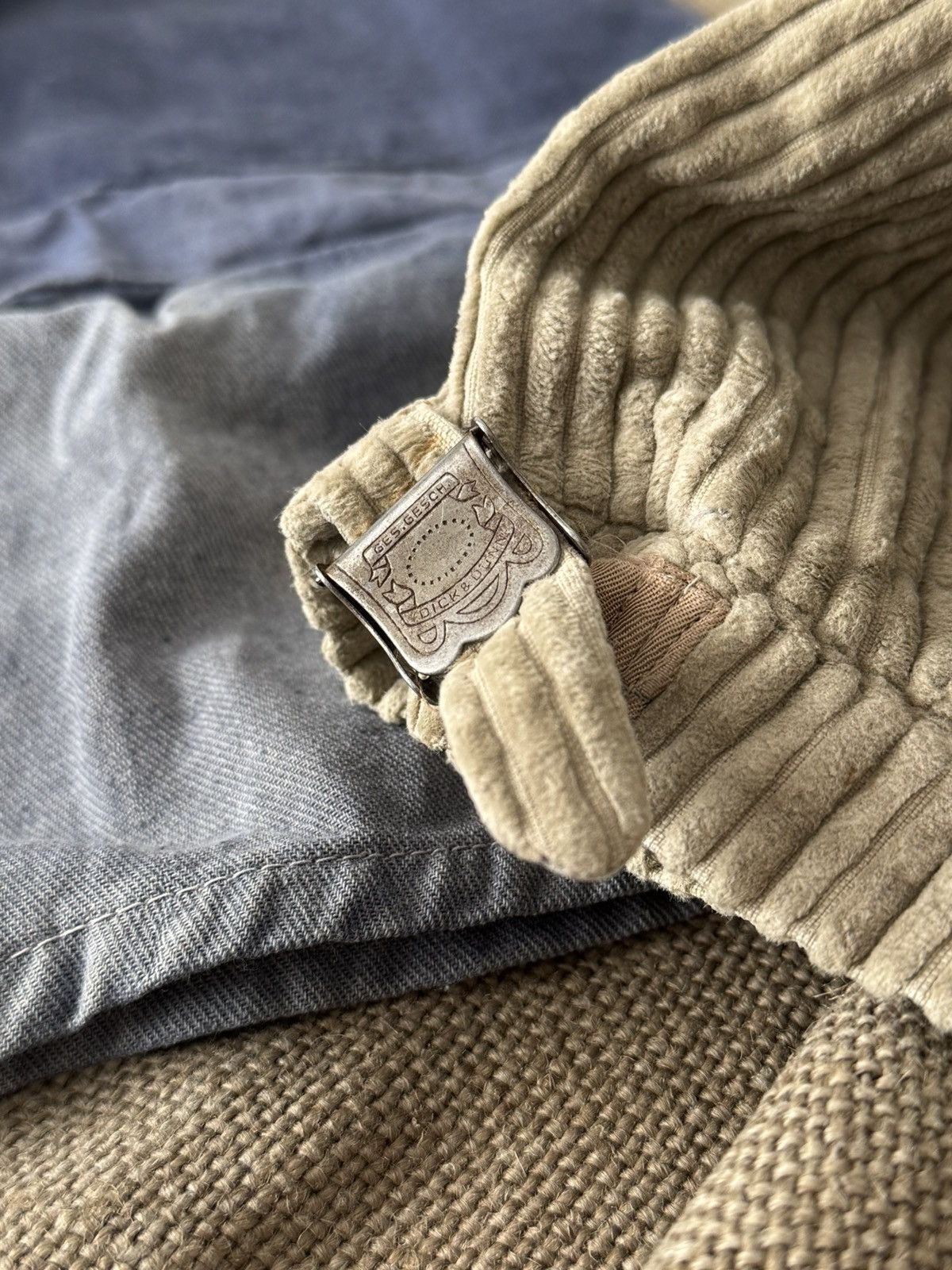 Vintage 1950s Vintage German Hunting Plus Fours Corduroy Trousers Size US 30 / EU 46 - 7 Thumbnail