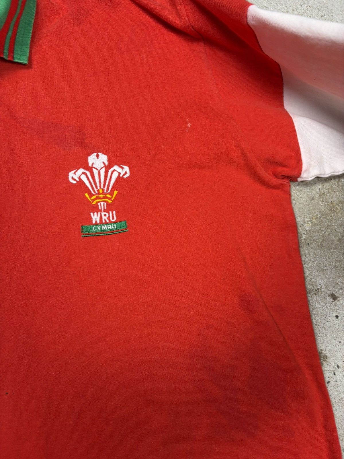 Cotton Traders Vintage 1990s Cotton Traders Wales Team Rugby Jersey Size US XL / EU 56 / 4 - 10 Thumbnail