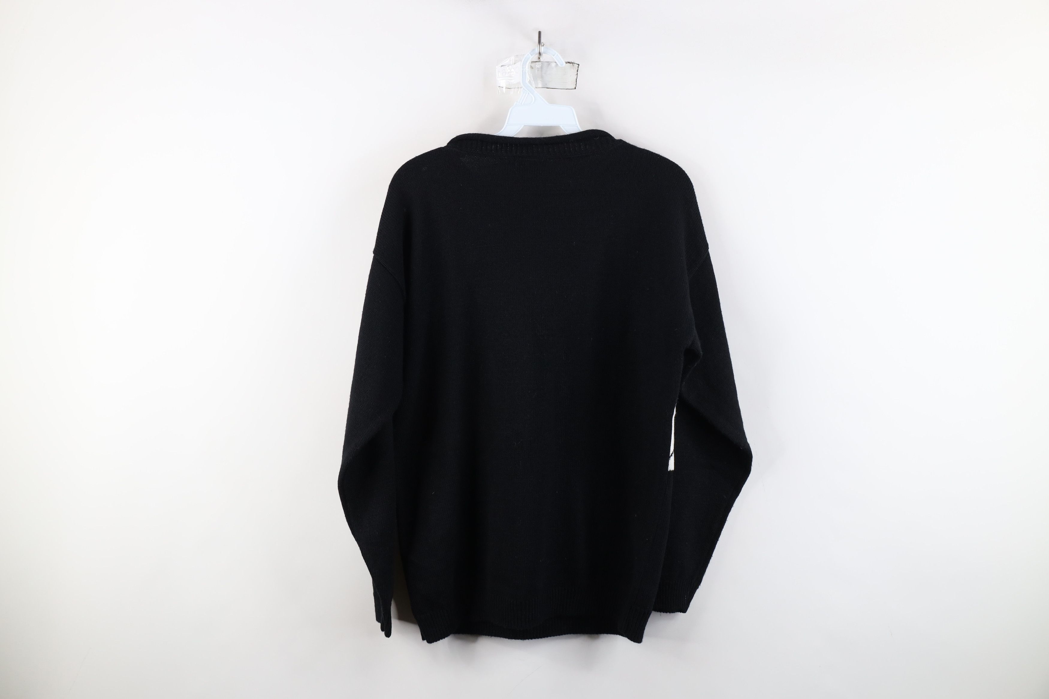 Vintage Vintage 90s Streetwear Diamond Marled Knit Sweater USA Size M / US 6-8 / IT 42-44 - 13 Thumbnail
