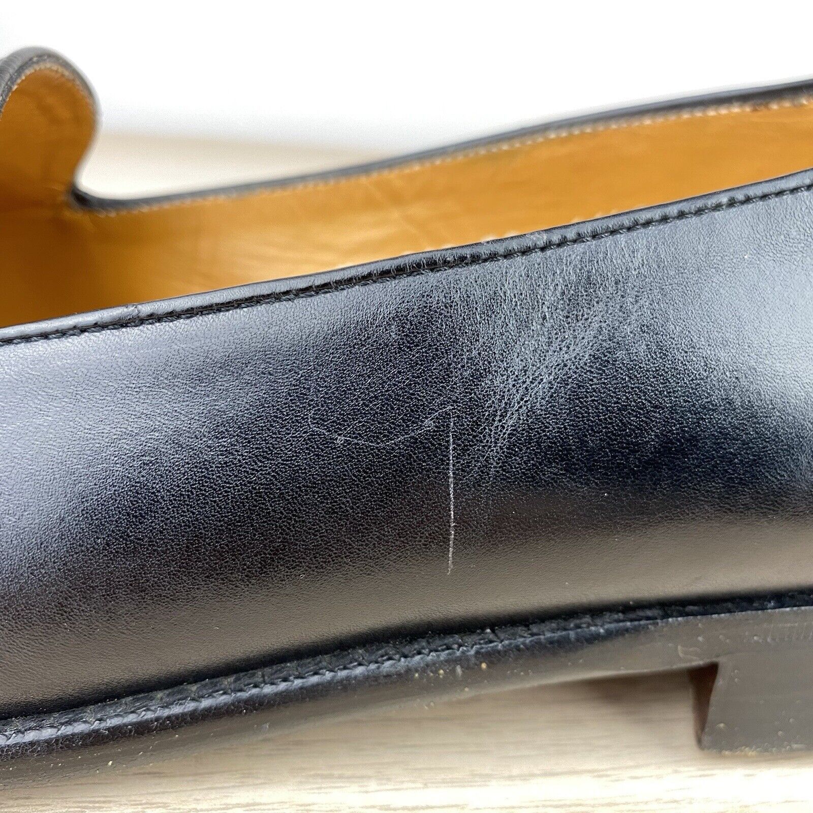 Polo Ralph Lauren Polo Ralph Lauren Tuxedo Opera Loafers 11.5D Black Leather Size US 11.5 / EU 44-45 - 18 Thumbnail